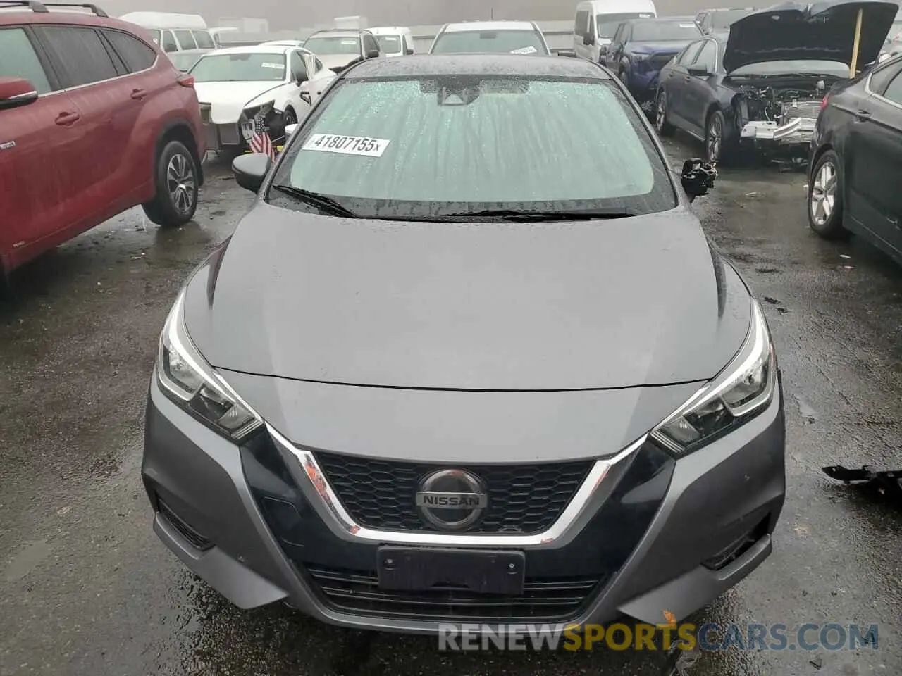 5 Photograph of a damaged car 3N1CN8EV9ML829887 NISSAN VERSA 2021