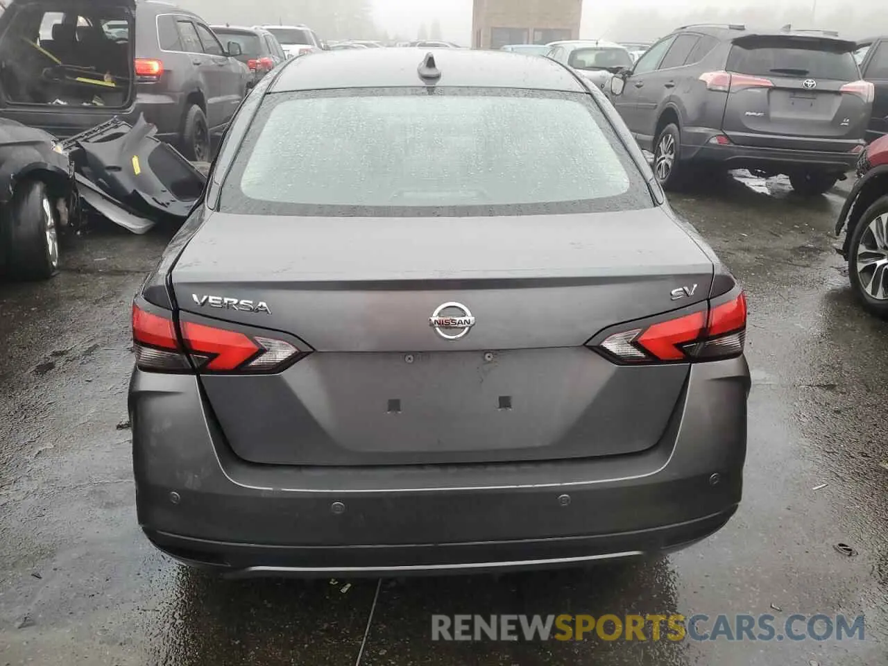 6 Photograph of a damaged car 3N1CN8EV9ML829887 NISSAN VERSA 2021
