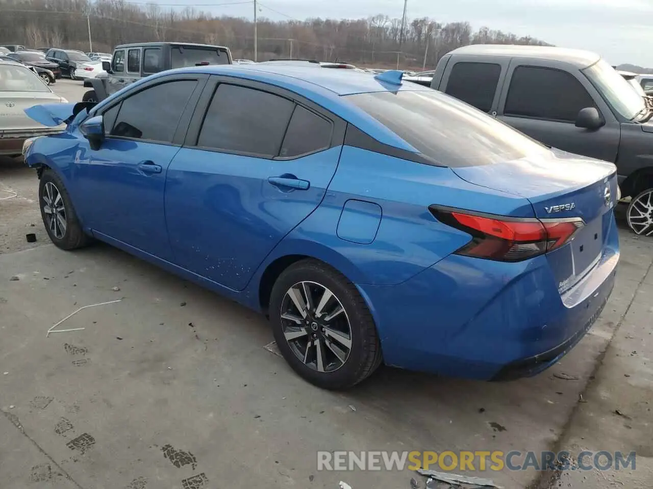 2 Photograph of a damaged car 3N1CN8EV9ML840422 NISSAN VERSA 2021