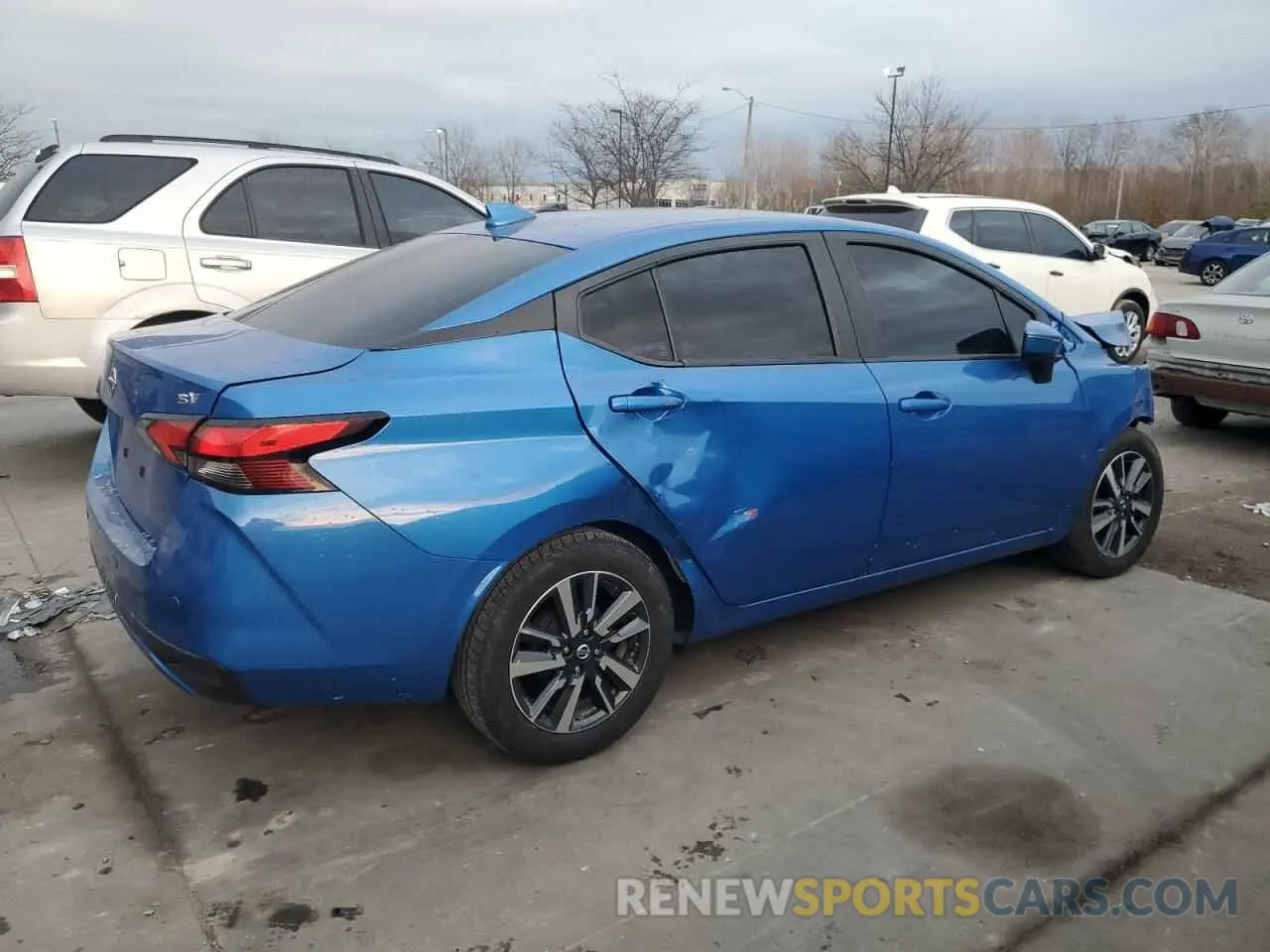 3 Photograph of a damaged car 3N1CN8EV9ML840422 NISSAN VERSA 2021
