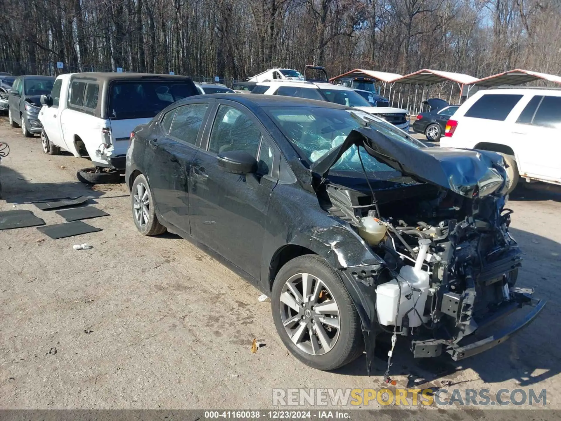1 Photograph of a damaged car 3N1CN8EV9ML840520 NISSAN VERSA 2021