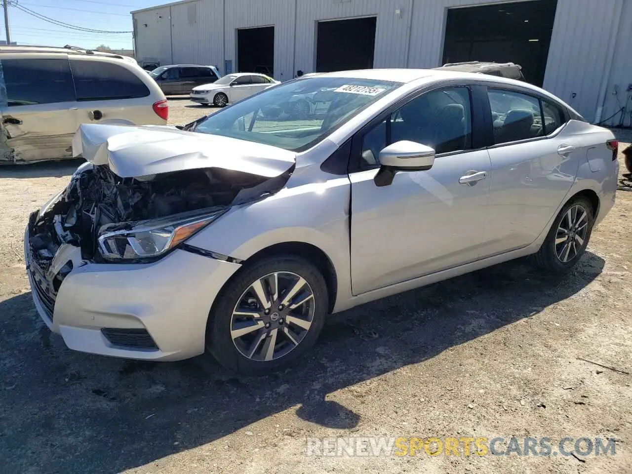 1 Photograph of a damaged car 3N1CN8EV9ML841389 NISSAN VERSA 2021