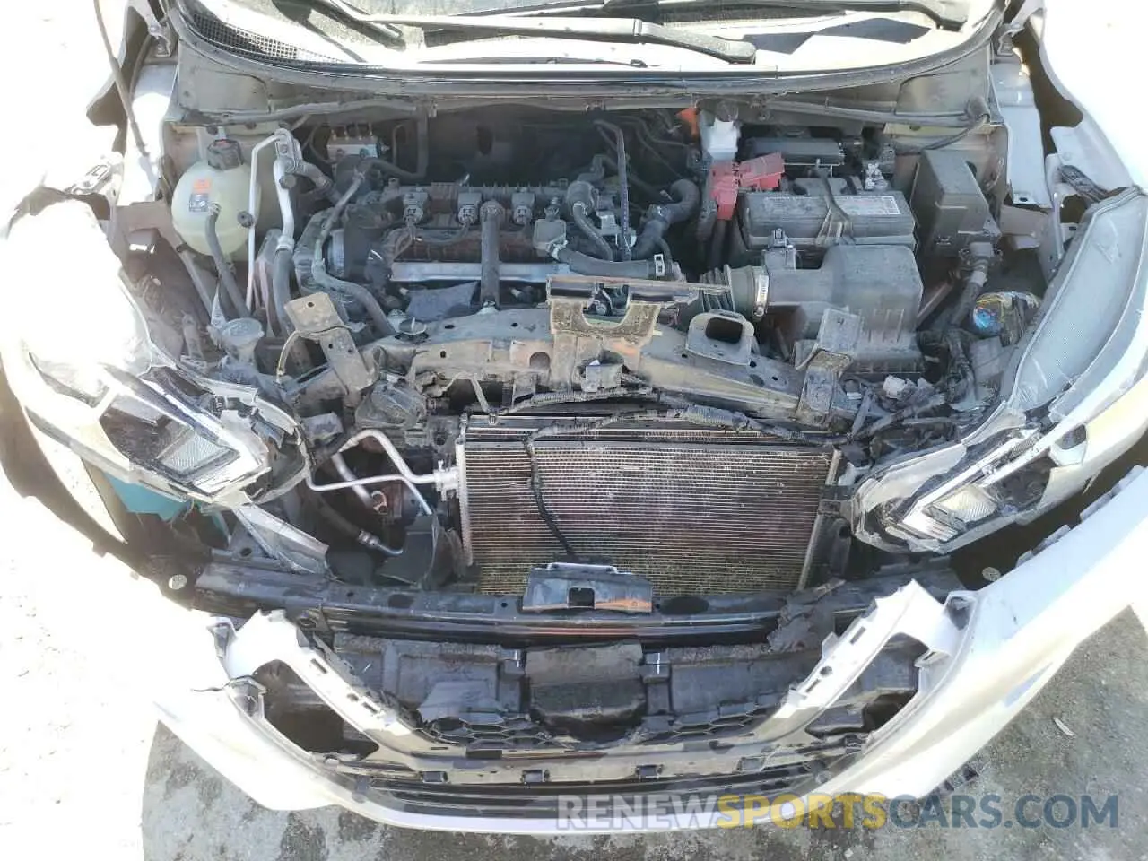 11 Photograph of a damaged car 3N1CN8EV9ML841389 NISSAN VERSA 2021
