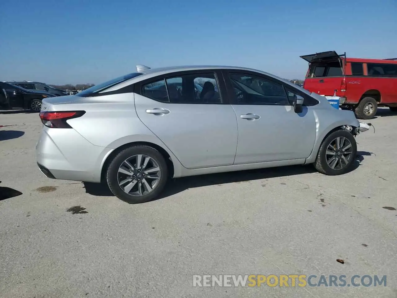 3 Photograph of a damaged car 3N1CN8EV9ML865546 NISSAN VERSA 2021