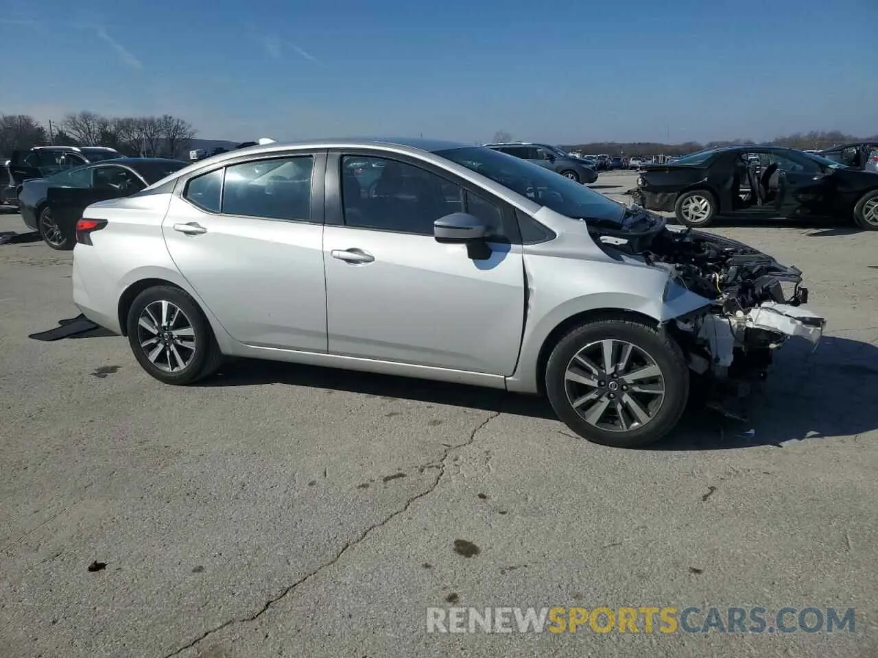 4 Photograph of a damaged car 3N1CN8EV9ML865546 NISSAN VERSA 2021