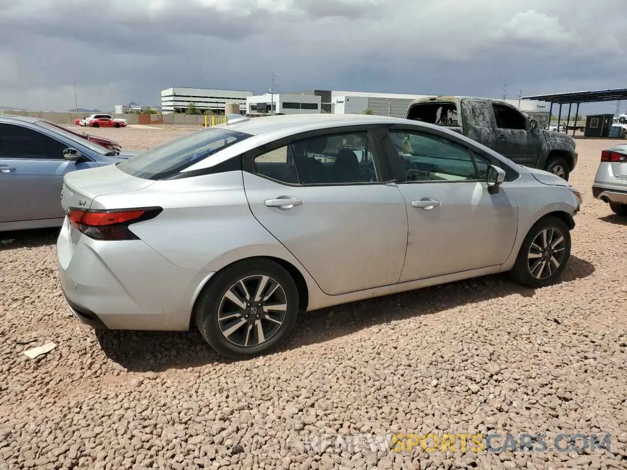 3 Photograph of a damaged car 3N1CN8EV9ML875705 NISSAN VERSA 2021