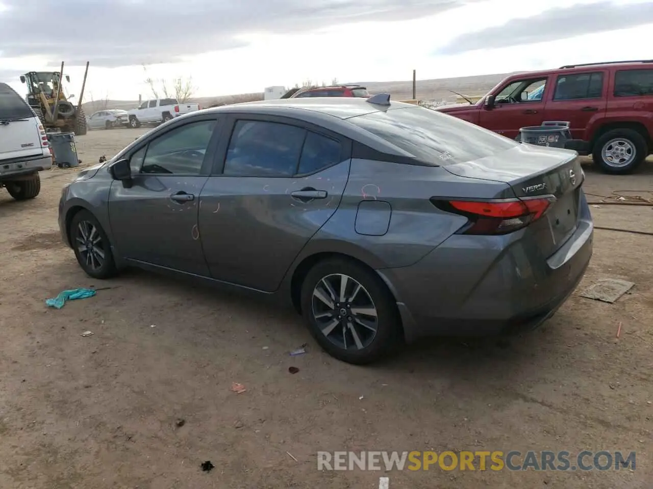 2 Photograph of a damaged car 3N1CN8EV9ML877244 NISSAN VERSA 2021