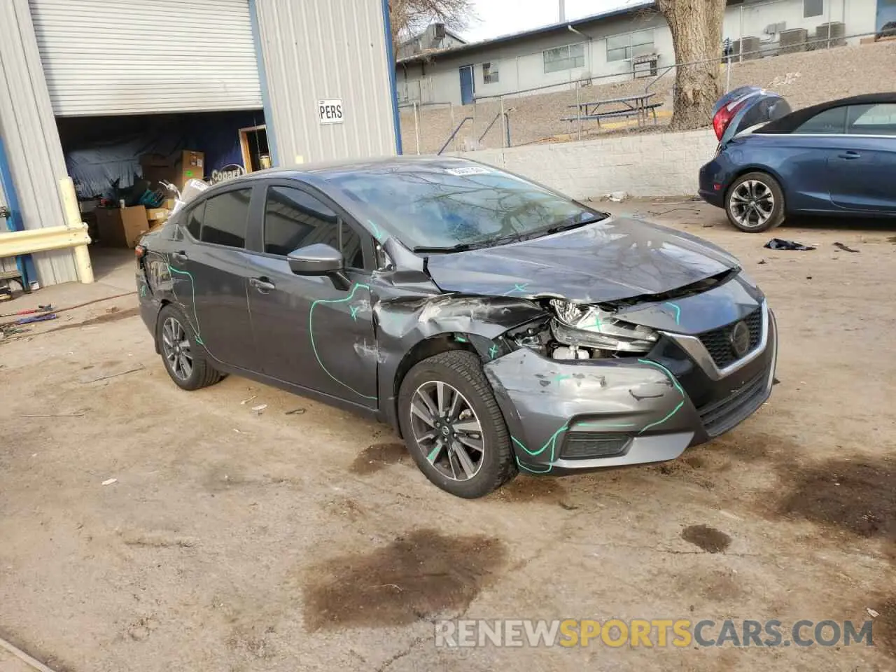 4 Photograph of a damaged car 3N1CN8EV9ML877244 NISSAN VERSA 2021