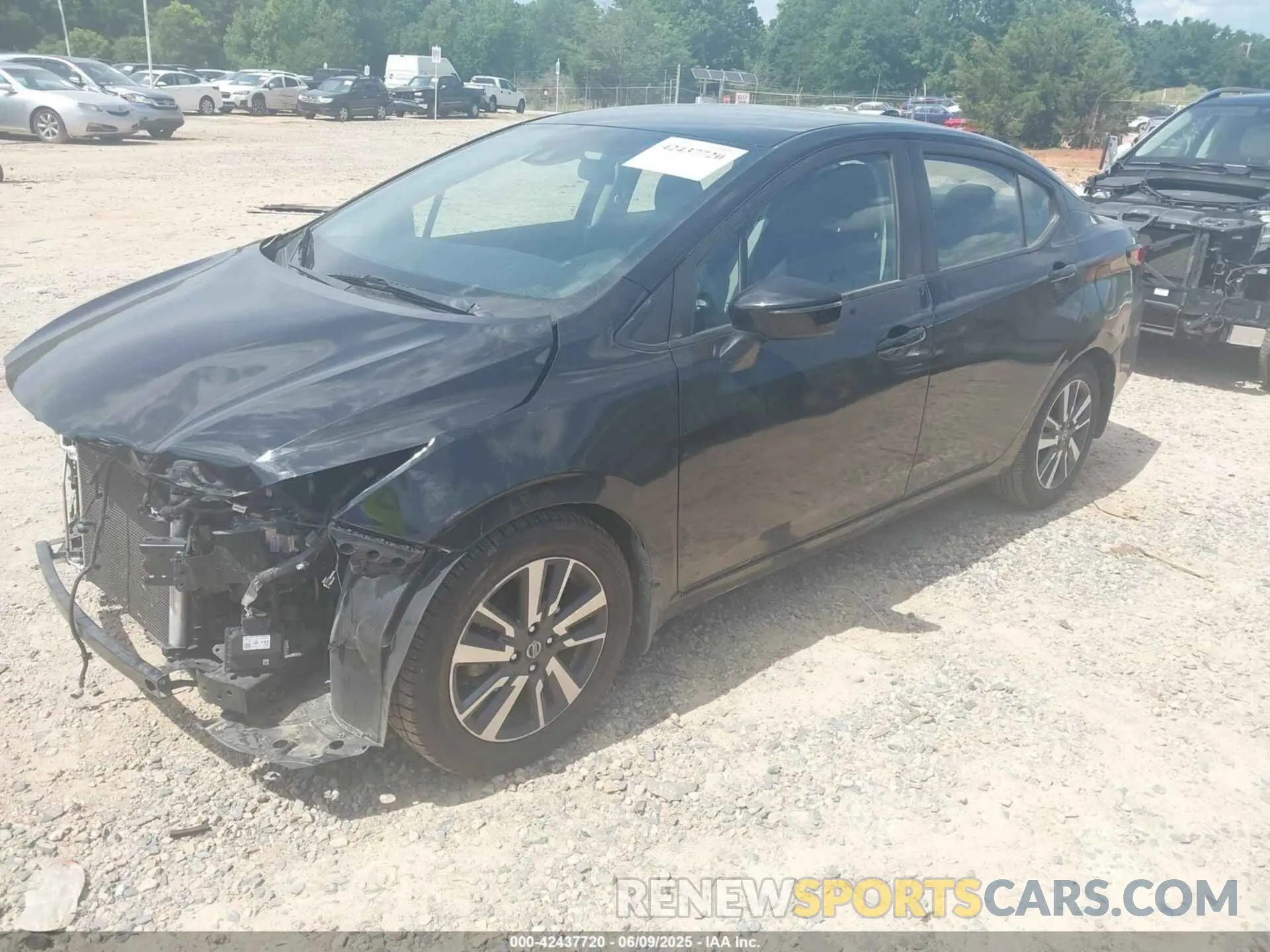 2 Photograph of a damaged car 3N1CN8EV9ML880919 NISSAN VERSA 2021