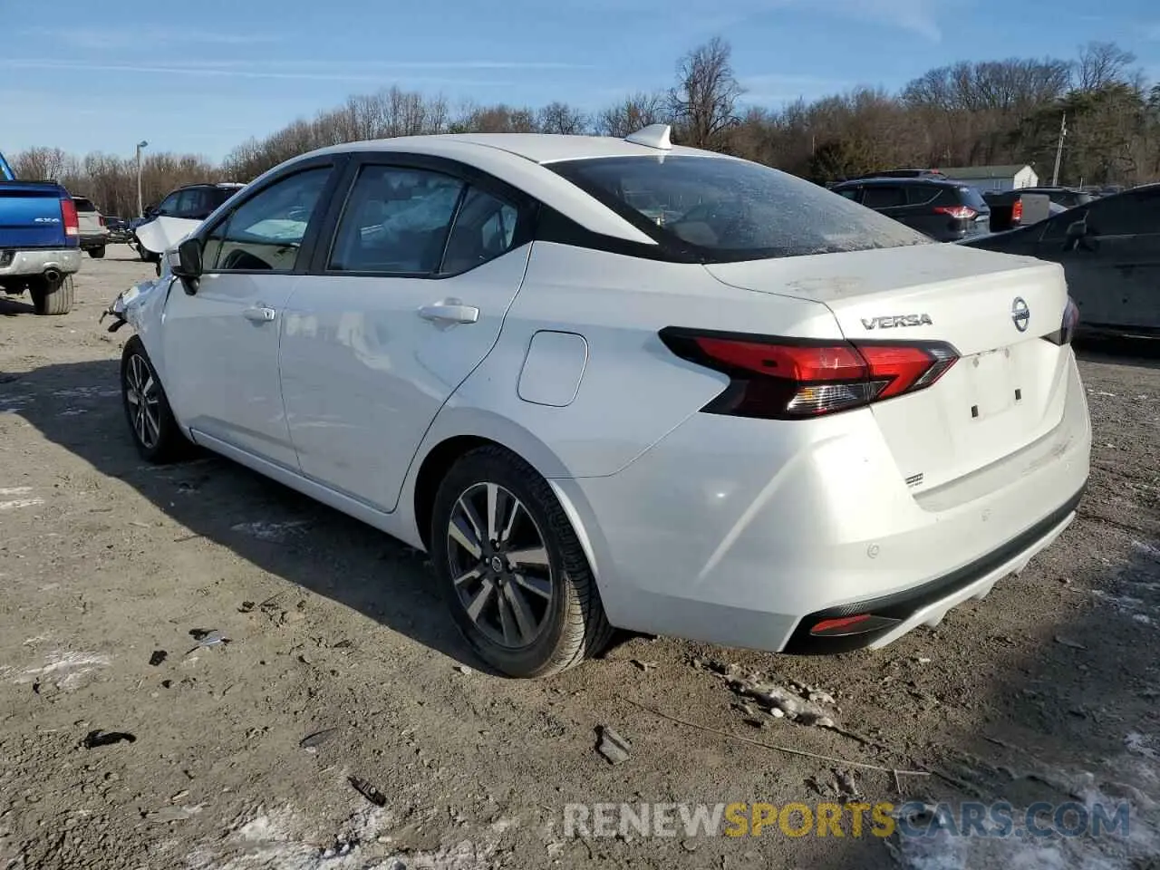 2 Photograph of a damaged car 3N1CN8EV9ML885649 NISSAN VERSA 2021