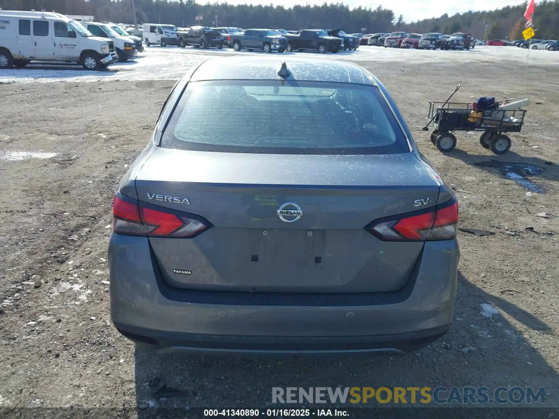 16 Photograph of a damaged car 3N1CN8EV9ML886249 NISSAN VERSA 2021