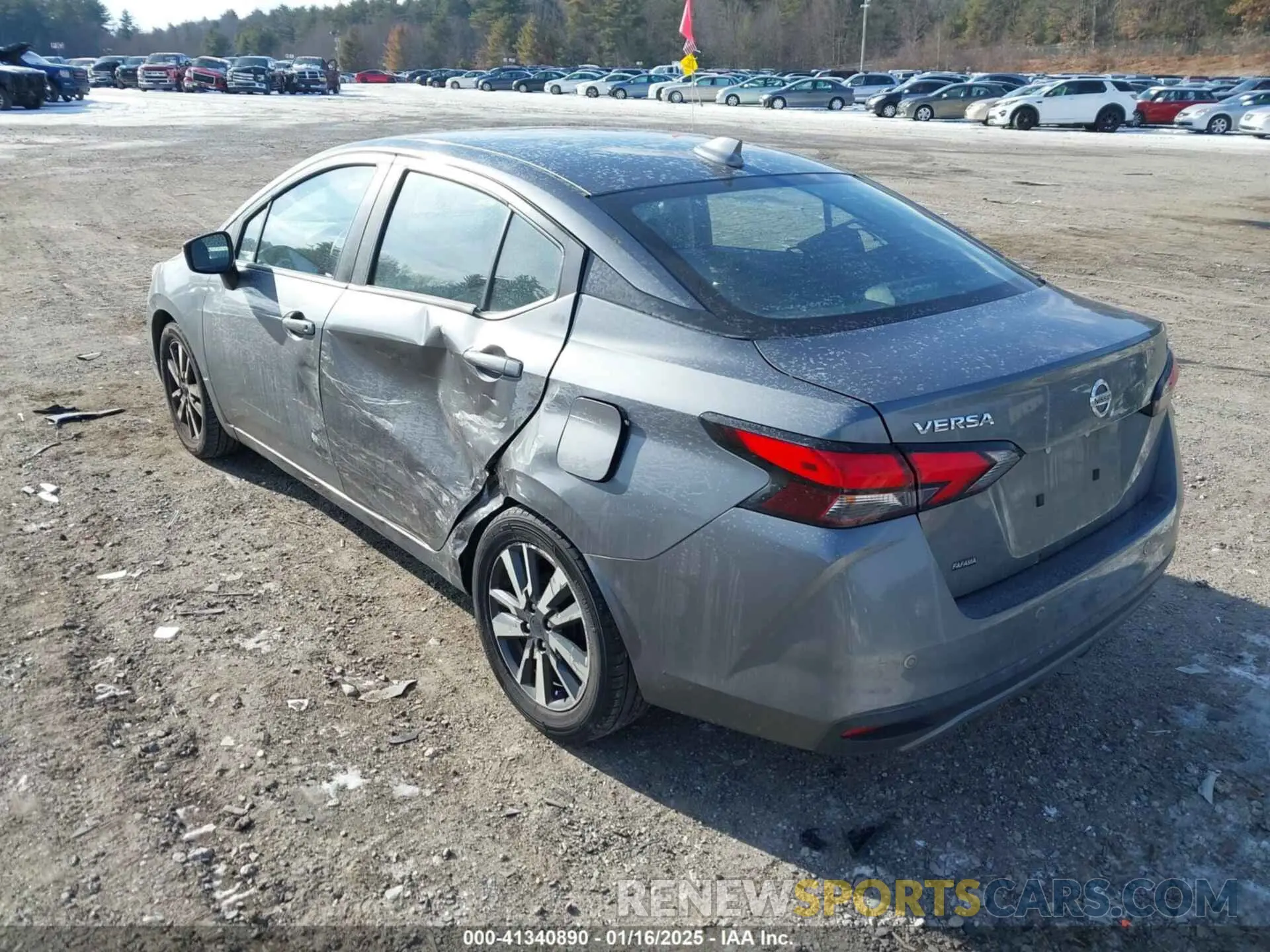 3 Photograph of a damaged car 3N1CN8EV9ML886249 NISSAN VERSA 2021