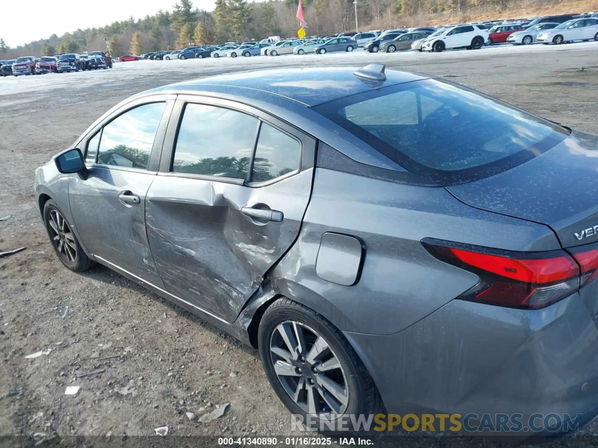 6 Photograph of a damaged car 3N1CN8EV9ML886249 NISSAN VERSA 2021
