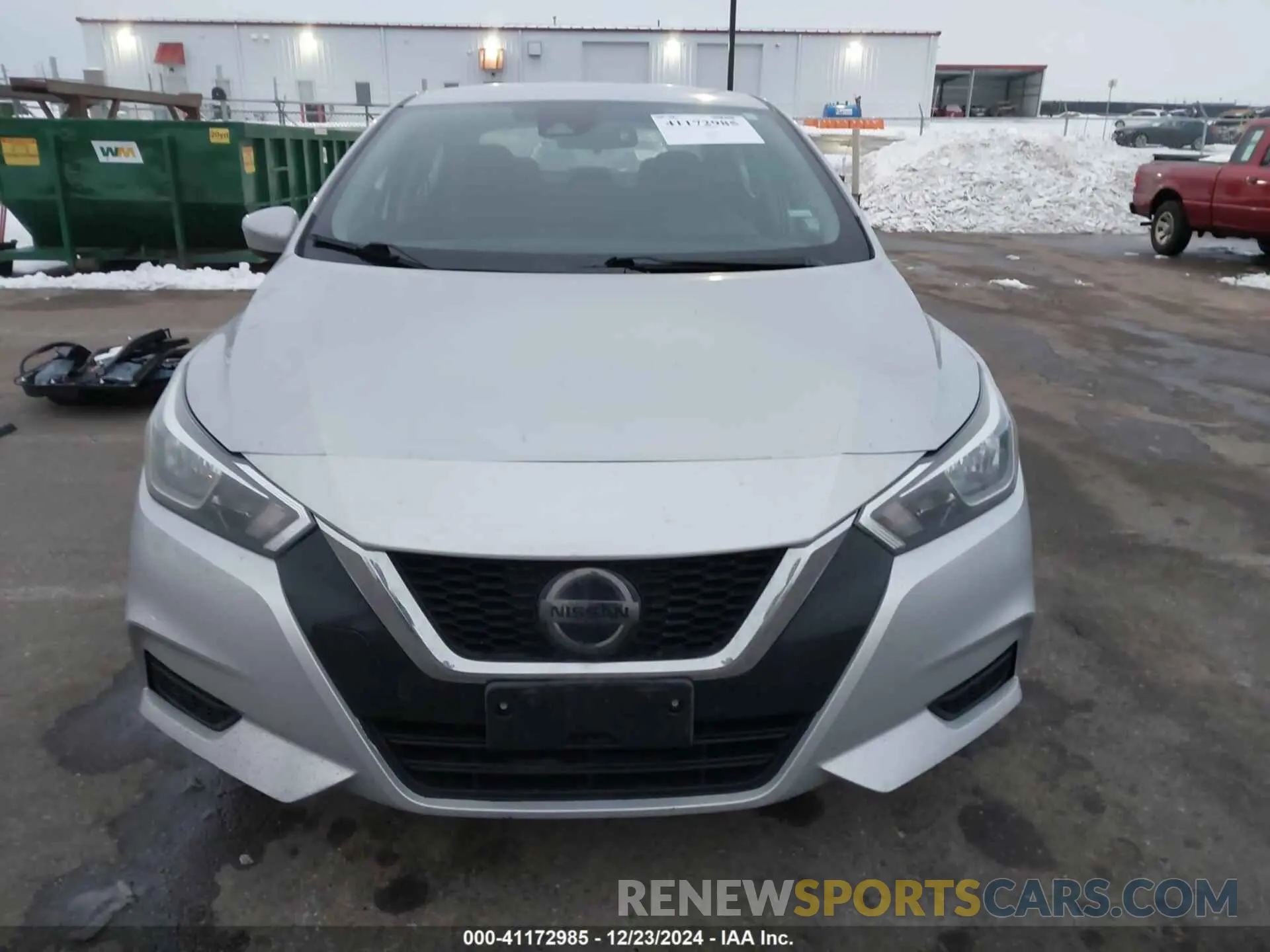 13 Photograph of a damaged car 3N1CN8EV9ML893847 NISSAN VERSA 2021