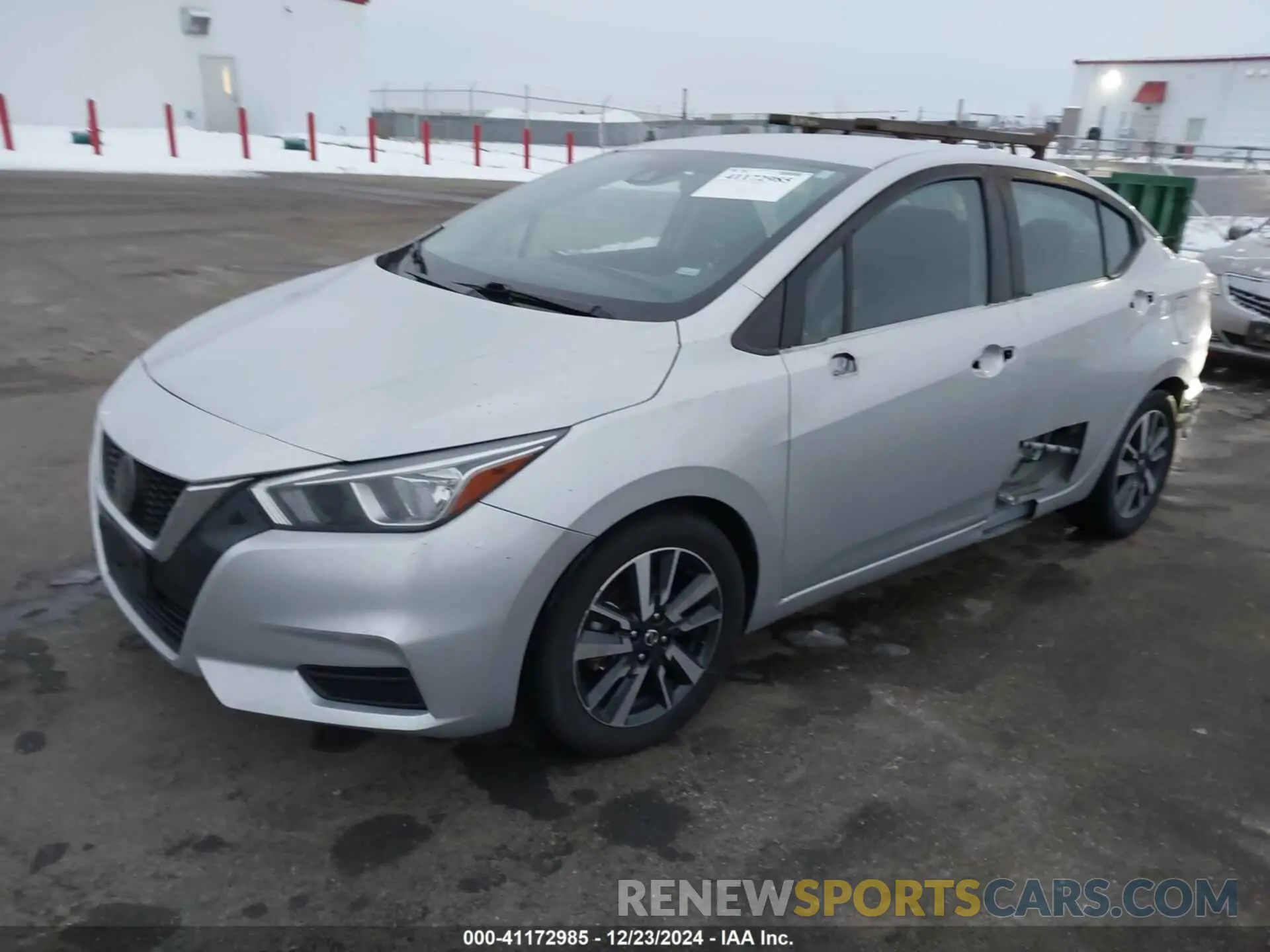 2 Photograph of a damaged car 3N1CN8EV9ML893847 NISSAN VERSA 2021