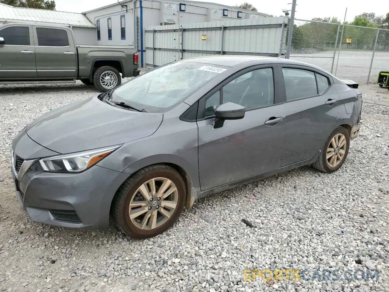 1 Photograph of a damaged car 3N1CN8EV9ML917631 NISSAN VERSA 2021