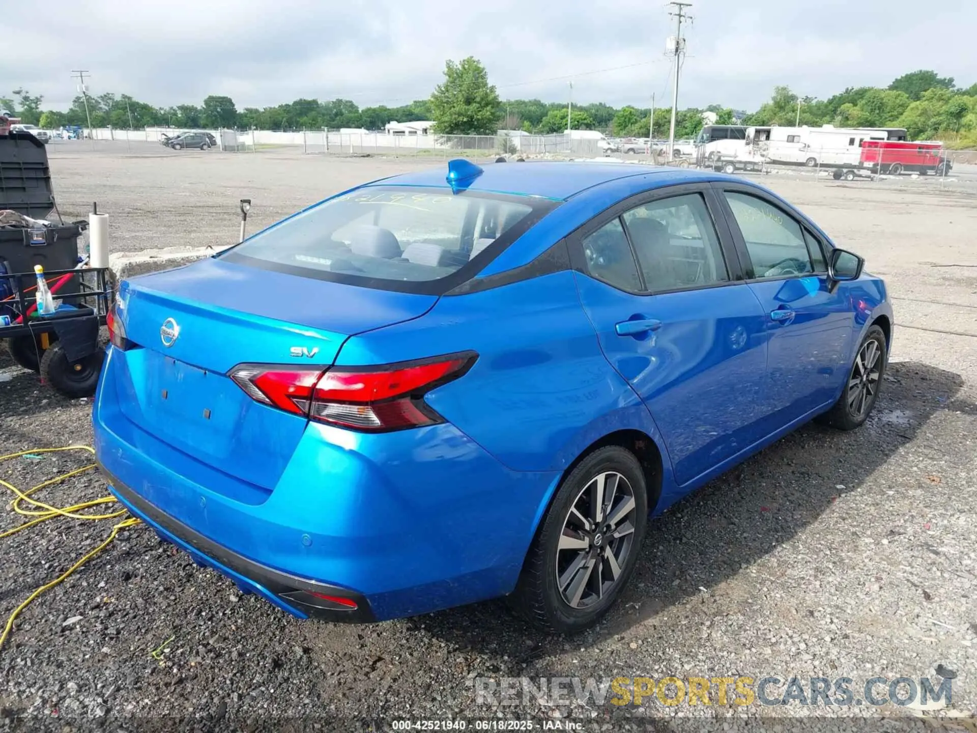 4 Photograph of a damaged car 3N1CN8EVXML807848 NISSAN VERSA 2021