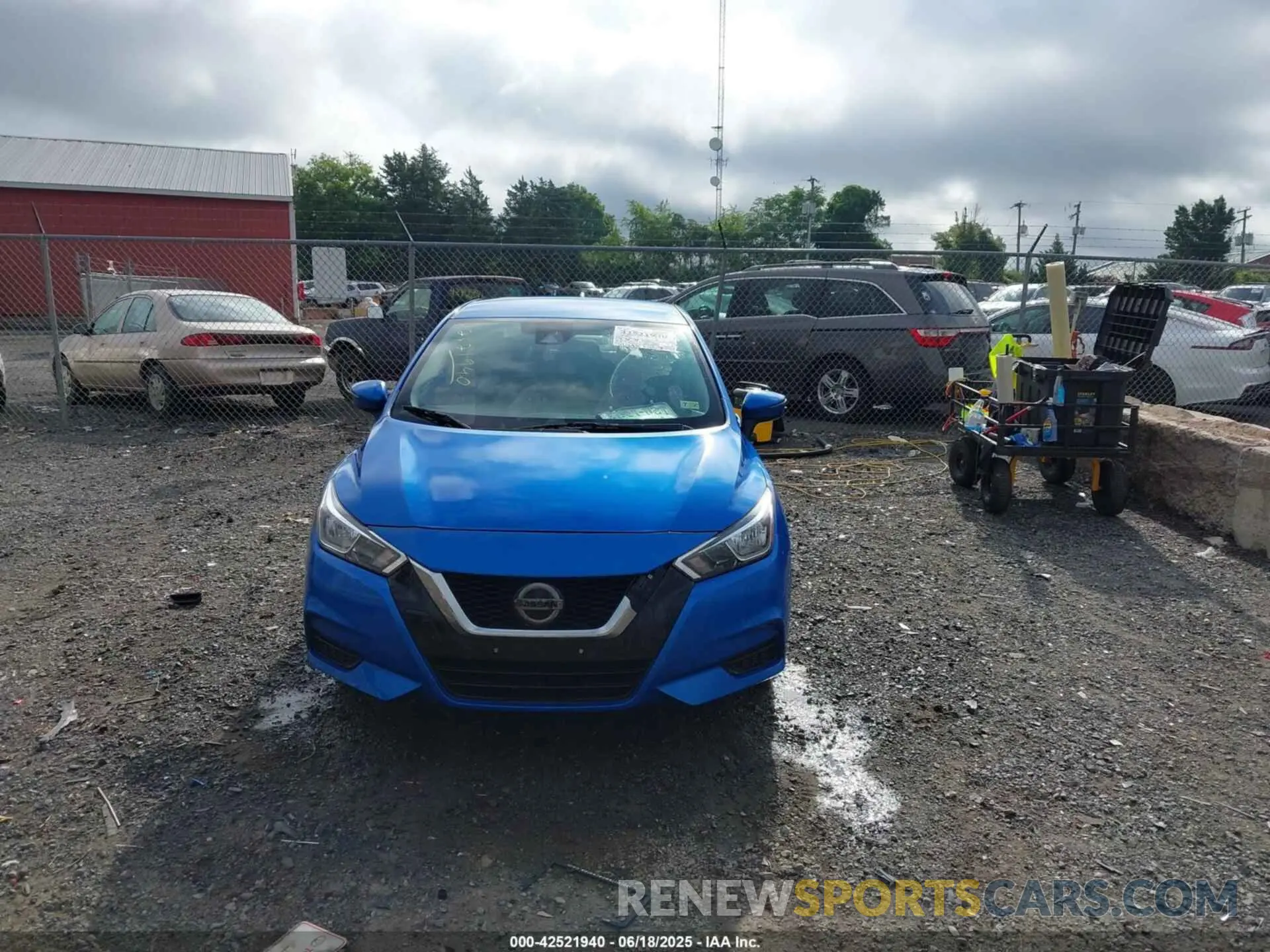 6 Photograph of a damaged car 3N1CN8EVXML807848 NISSAN VERSA 2021