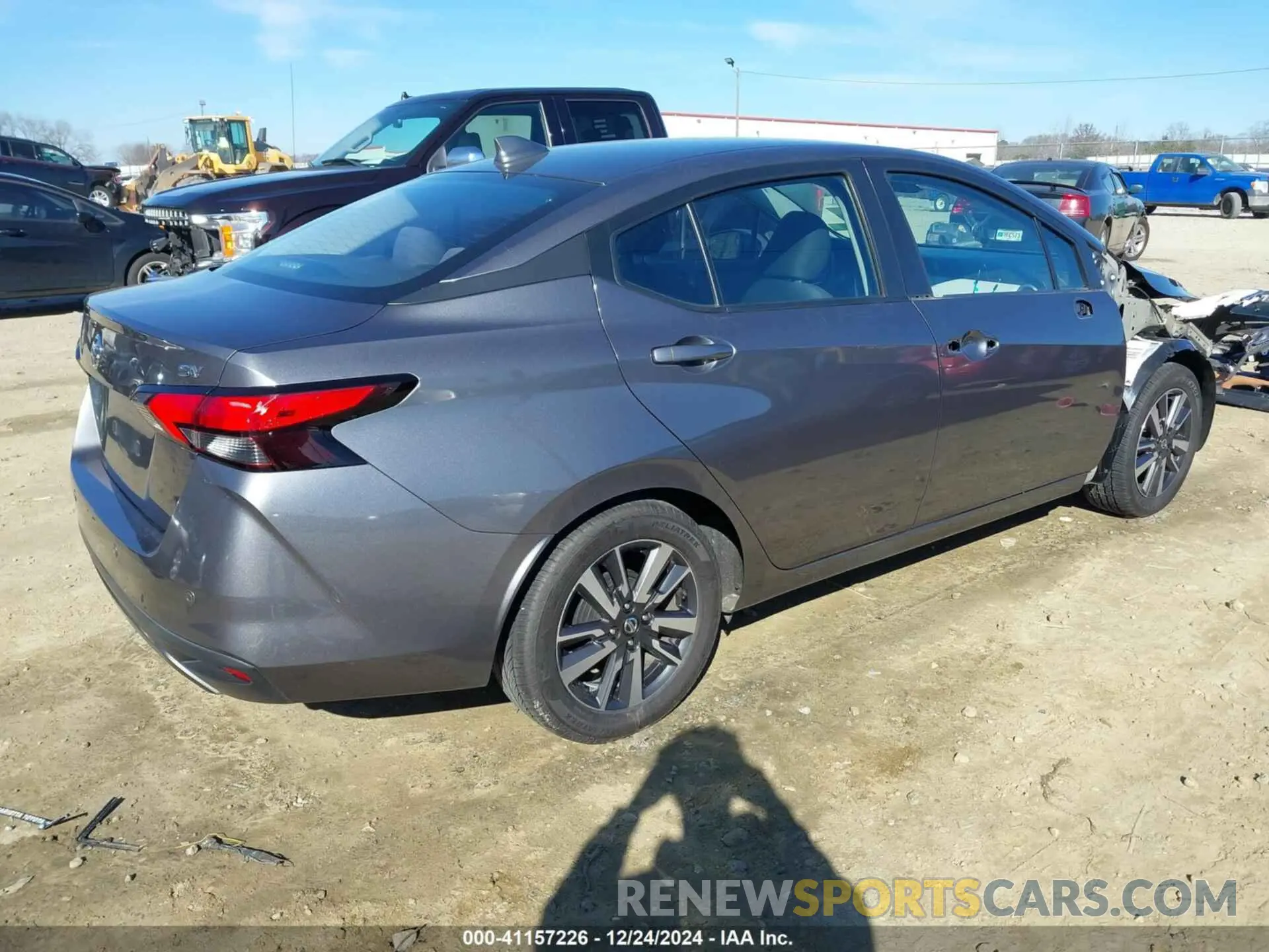 4 Photograph of a damaged car 3N1CN8EVXML818512 NISSAN VERSA 2021