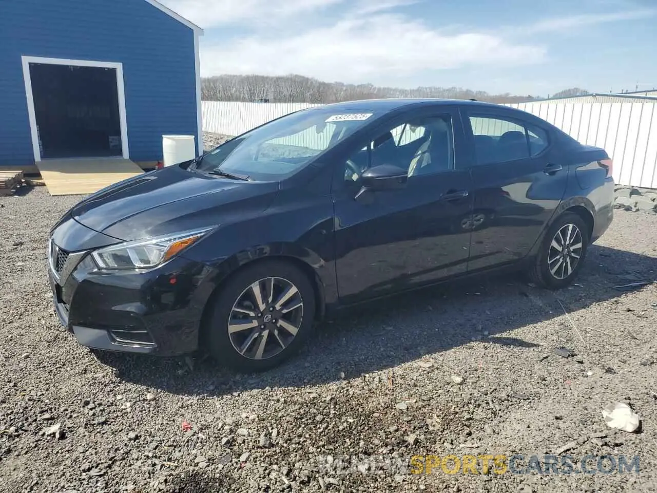 1 Photograph of a damaged car 3N1CN8EVXML820955 NISSAN VERSA 2021