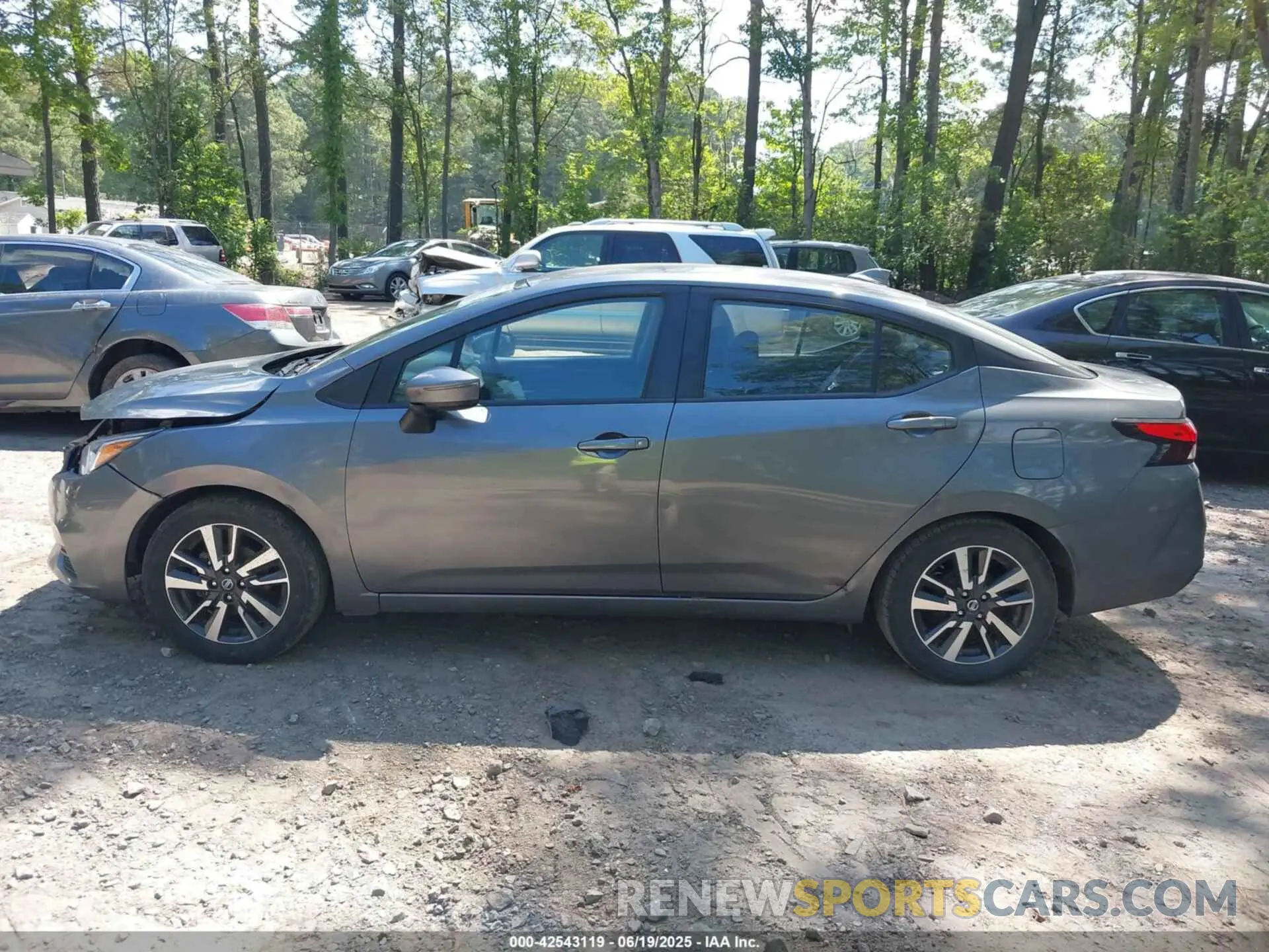 15 Photograph of a damaged car 3N1CN8EVXML823936 NISSAN VERSA 2021