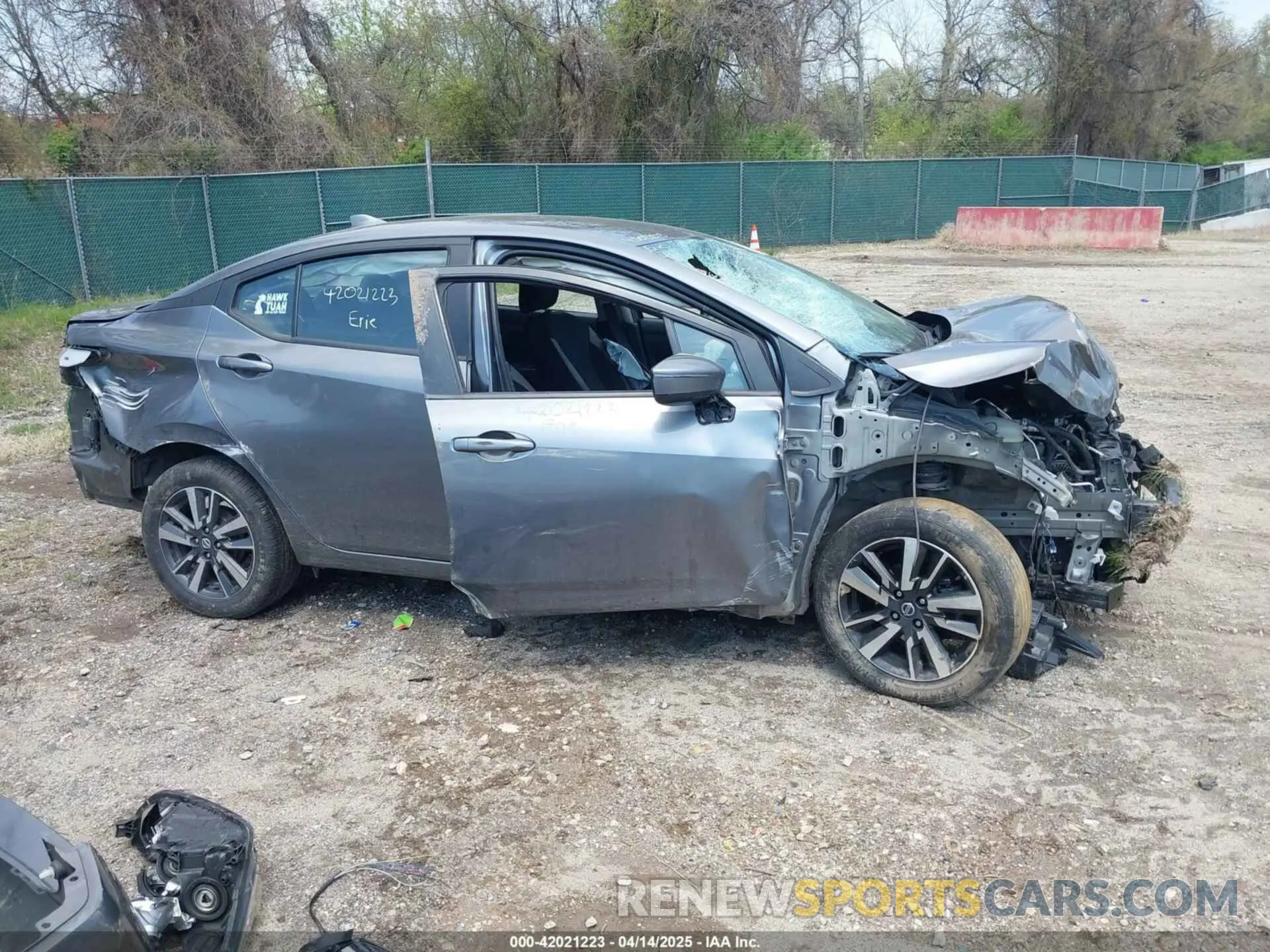 14 Photograph of a damaged car 3N1CN8EVXML831650 NISSAN VERSA 2021