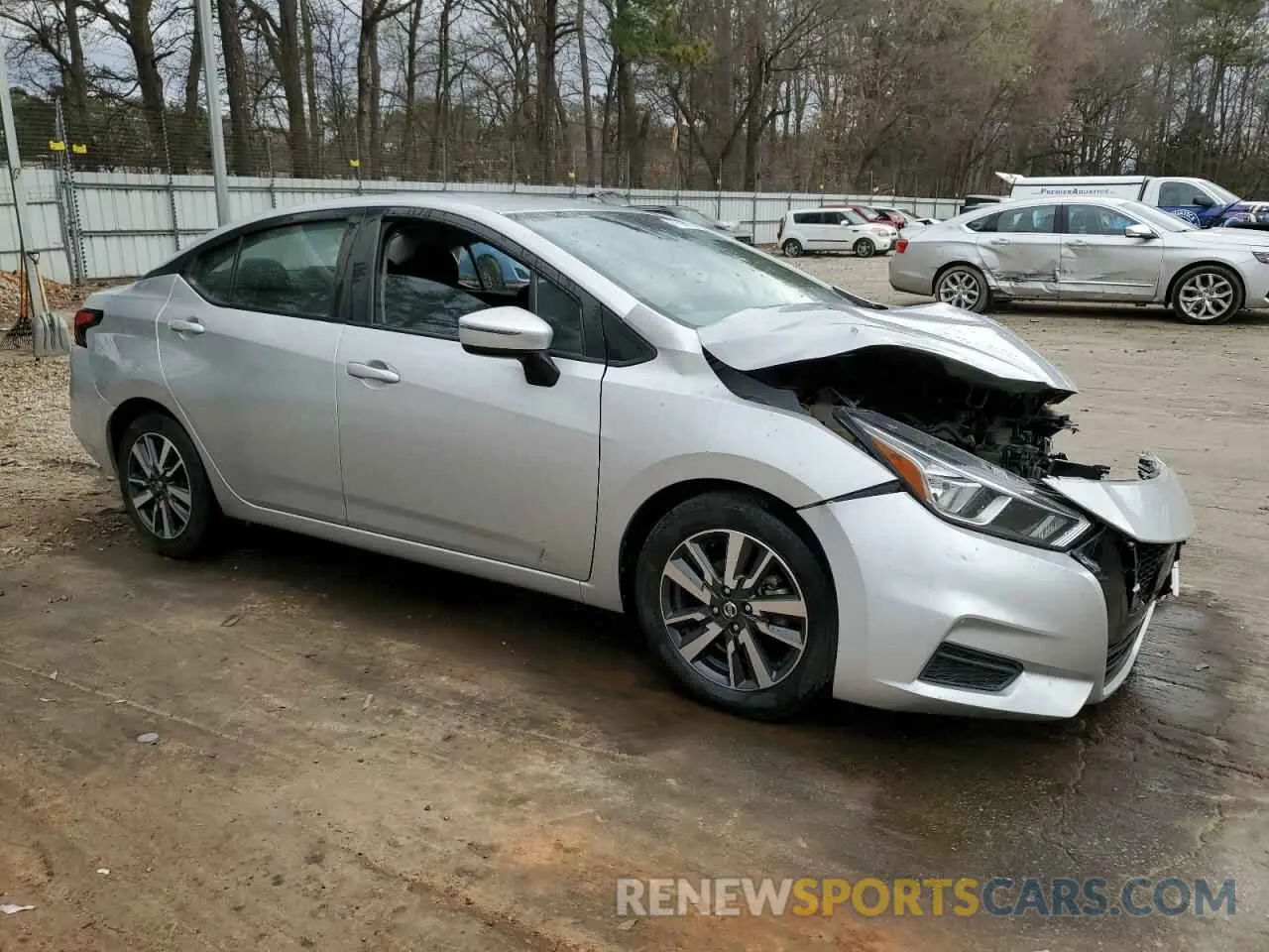 4 Photograph of a damaged car 3N1CN8EVXML831969 NISSAN VERSA 2021
