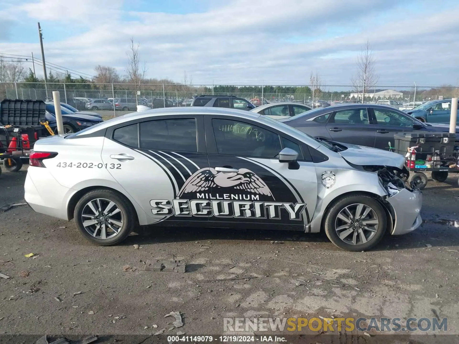 13 Photograph of a damaged car 3N1CN8EVXML837853 NISSAN VERSA 2021
