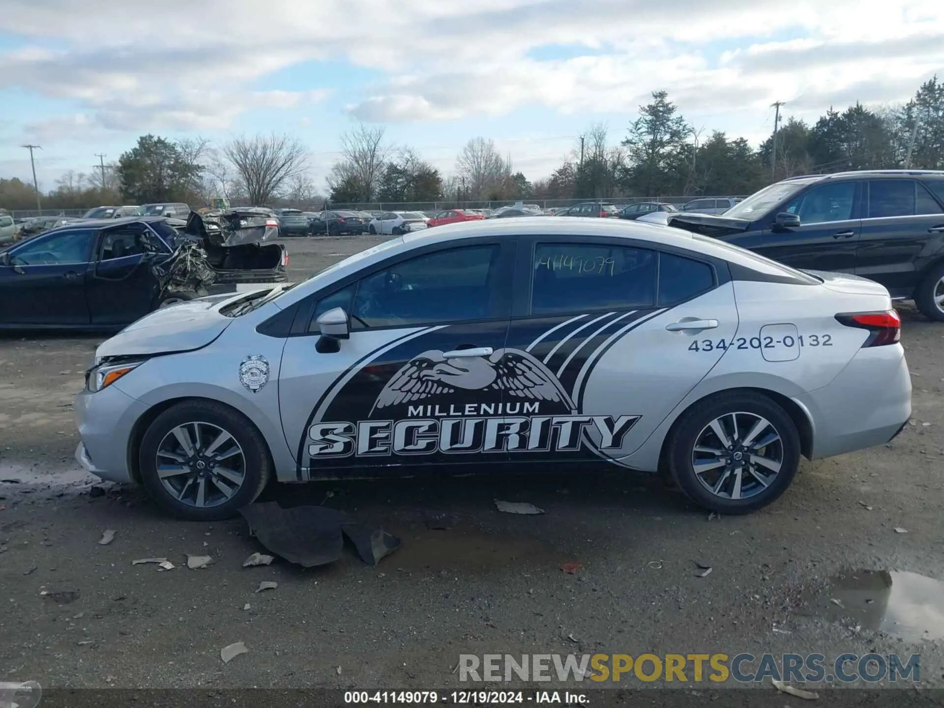 14 Photograph of a damaged car 3N1CN8EVXML837853 NISSAN VERSA 2021