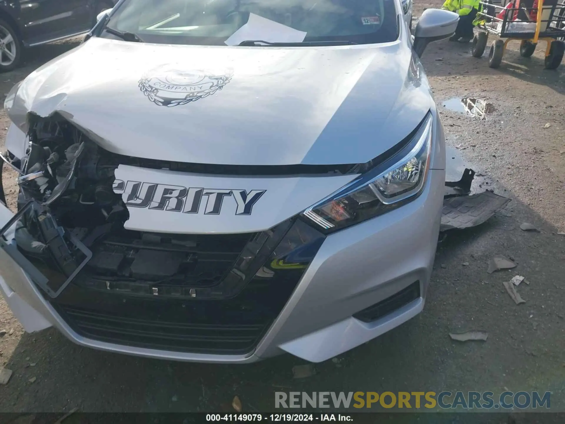 6 Photograph of a damaged car 3N1CN8EVXML837853 NISSAN VERSA 2021