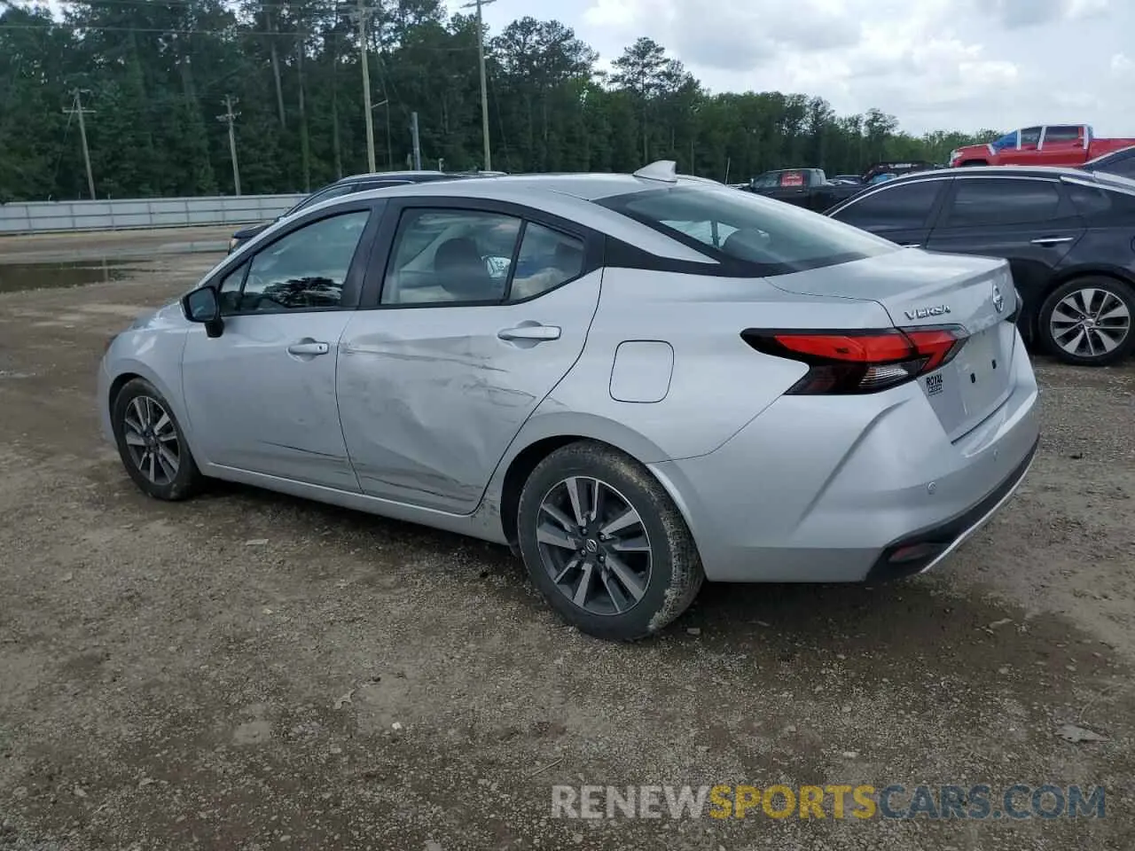 2 Photograph of a damaged car 3N1CN8EVXML847475 NISSAN VERSA 2021
