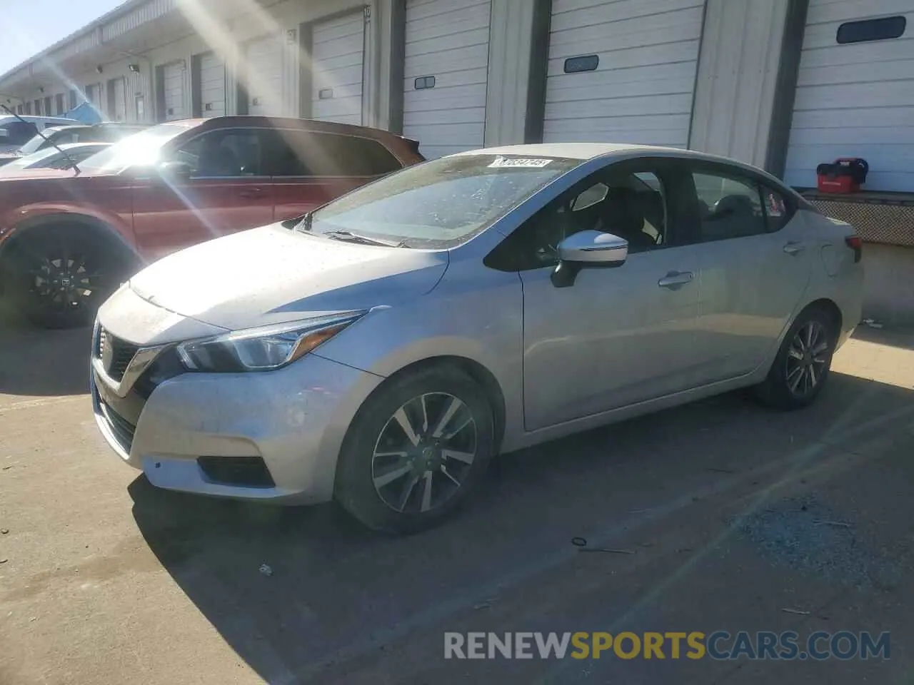 1 Photograph of a damaged car 3N1CN8EVXML852045 NISSAN VERSA 2021