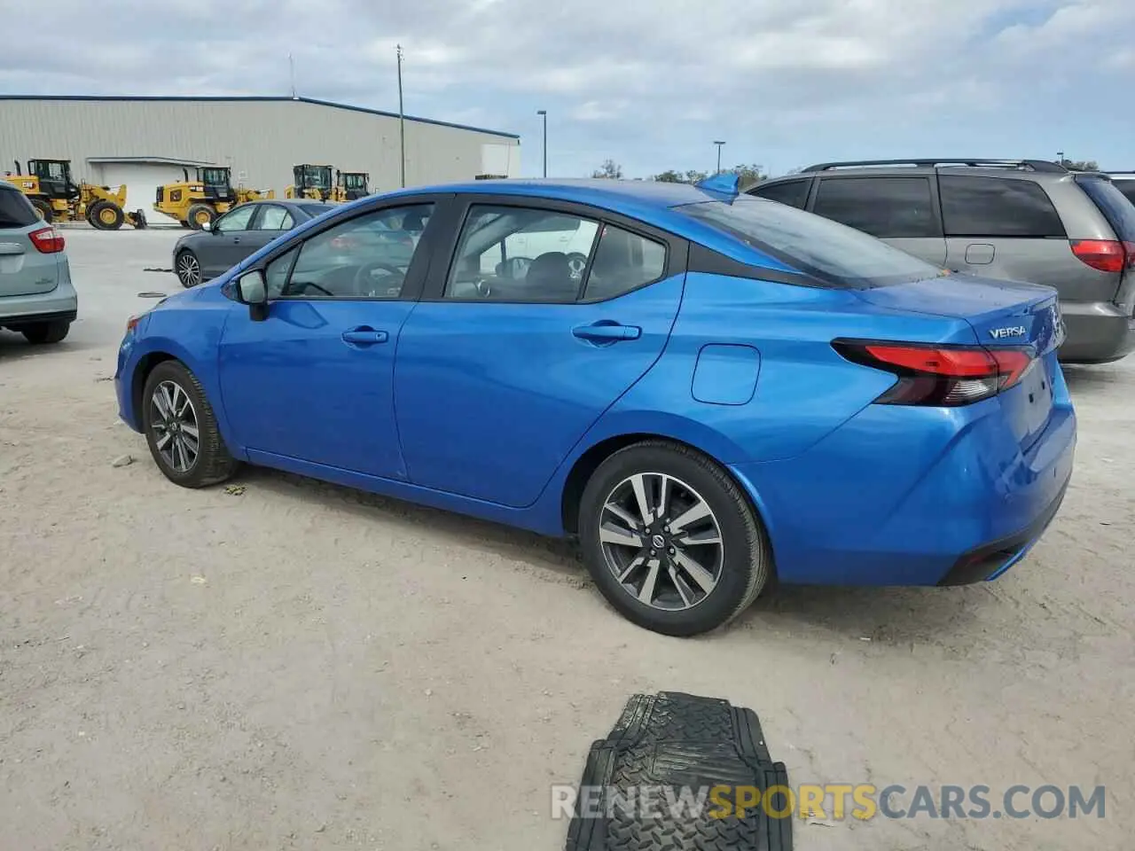2 Photograph of a damaged car 3N1CN8EVXML856094 NISSAN VERSA 2021