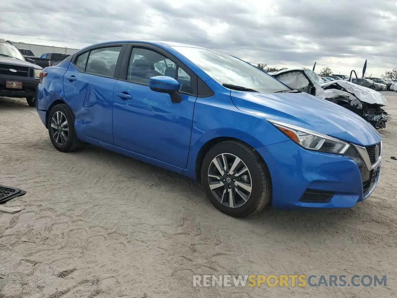 4 Photograph of a damaged car 3N1CN8EVXML856094 NISSAN VERSA 2021