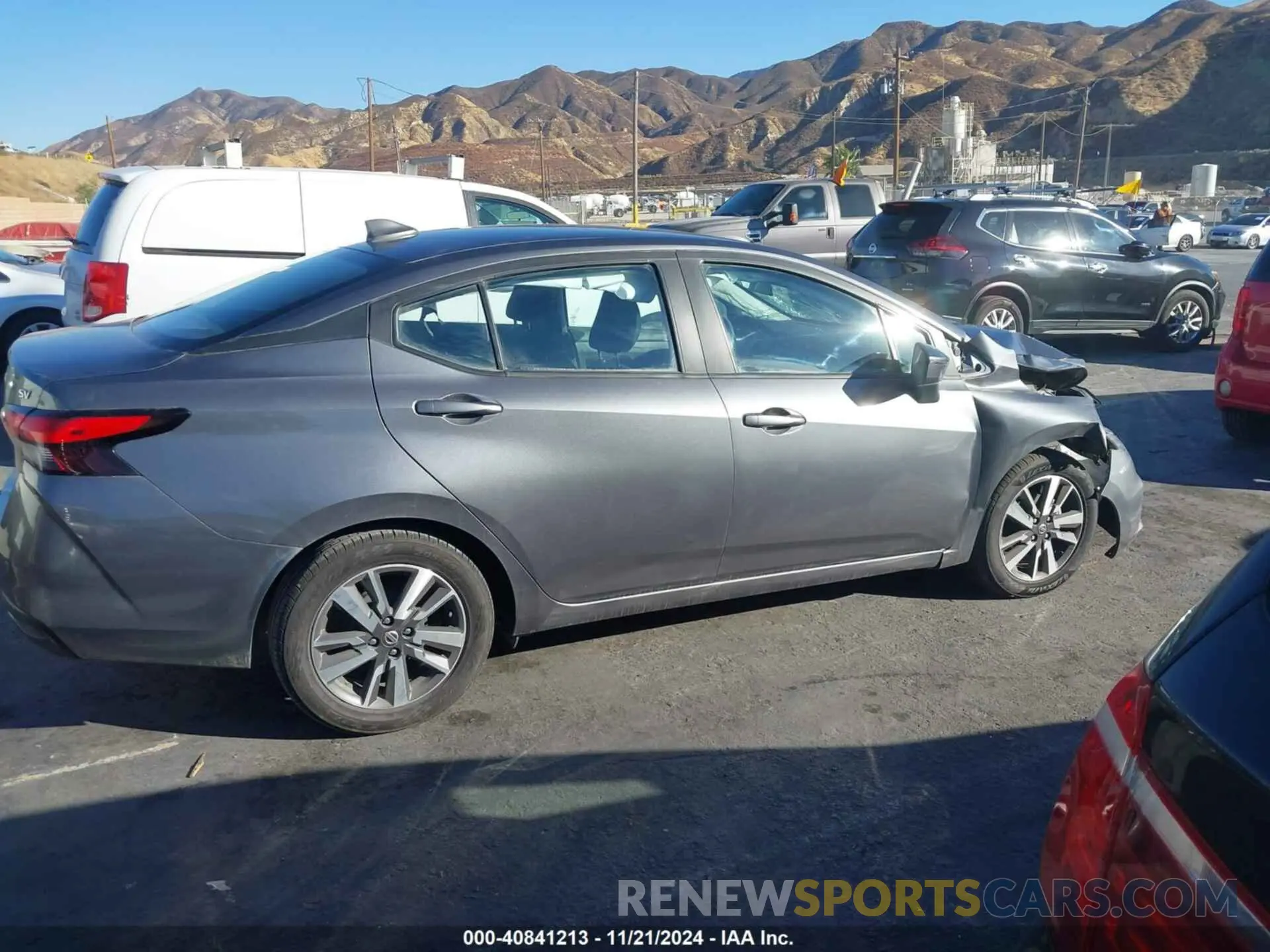 13 Photograph of a damaged car 3N1CN8EVXML861781 NISSAN VERSA 2021