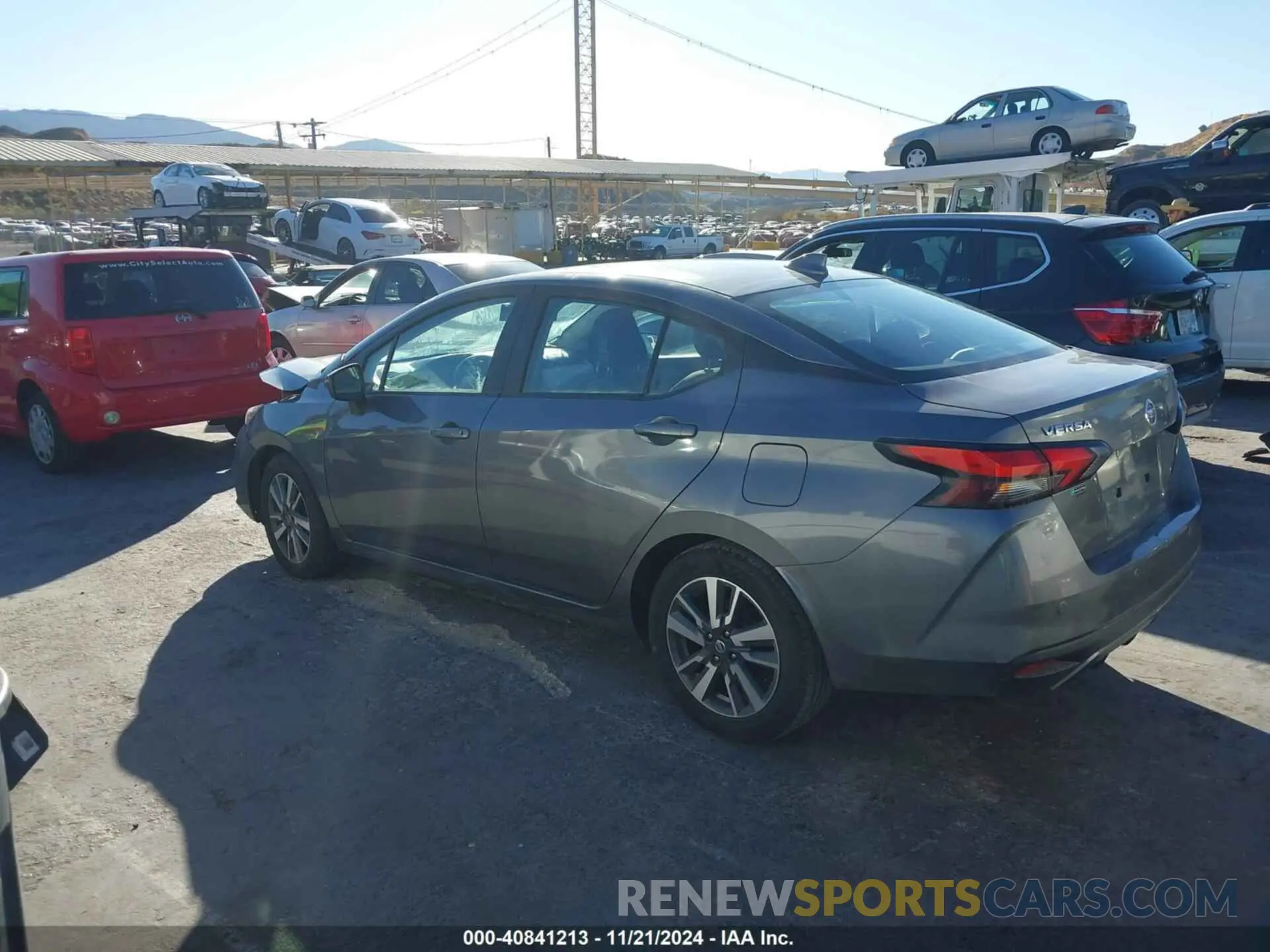 3 Photograph of a damaged car 3N1CN8EVXML861781 NISSAN VERSA 2021
