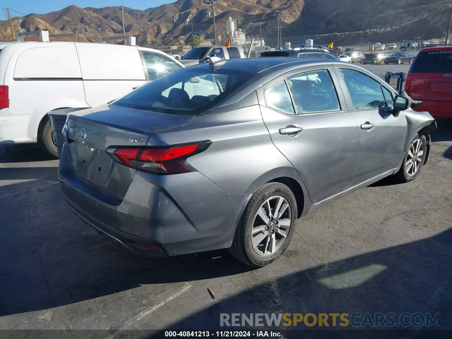 4 Photograph of a damaged car 3N1CN8EVXML861781 NISSAN VERSA 2021