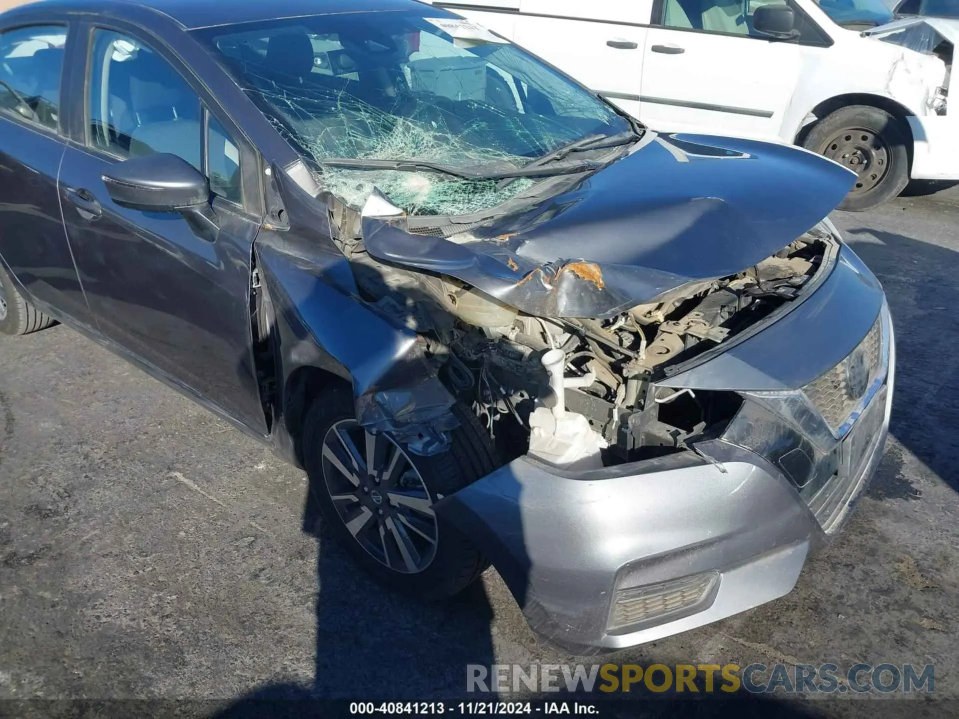 6 Photograph of a damaged car 3N1CN8EVXML861781 NISSAN VERSA 2021