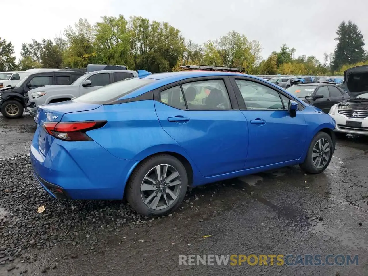 3 Photograph of a damaged car 3N1CN8EVXML862039 NISSAN VERSA 2021