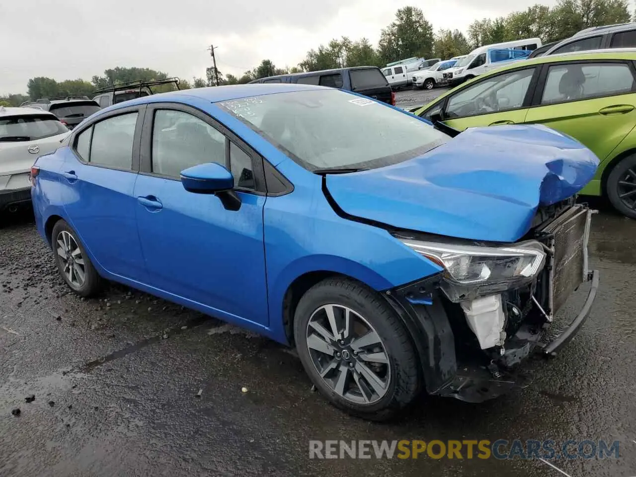 4 Photograph of a damaged car 3N1CN8EVXML862039 NISSAN VERSA 2021