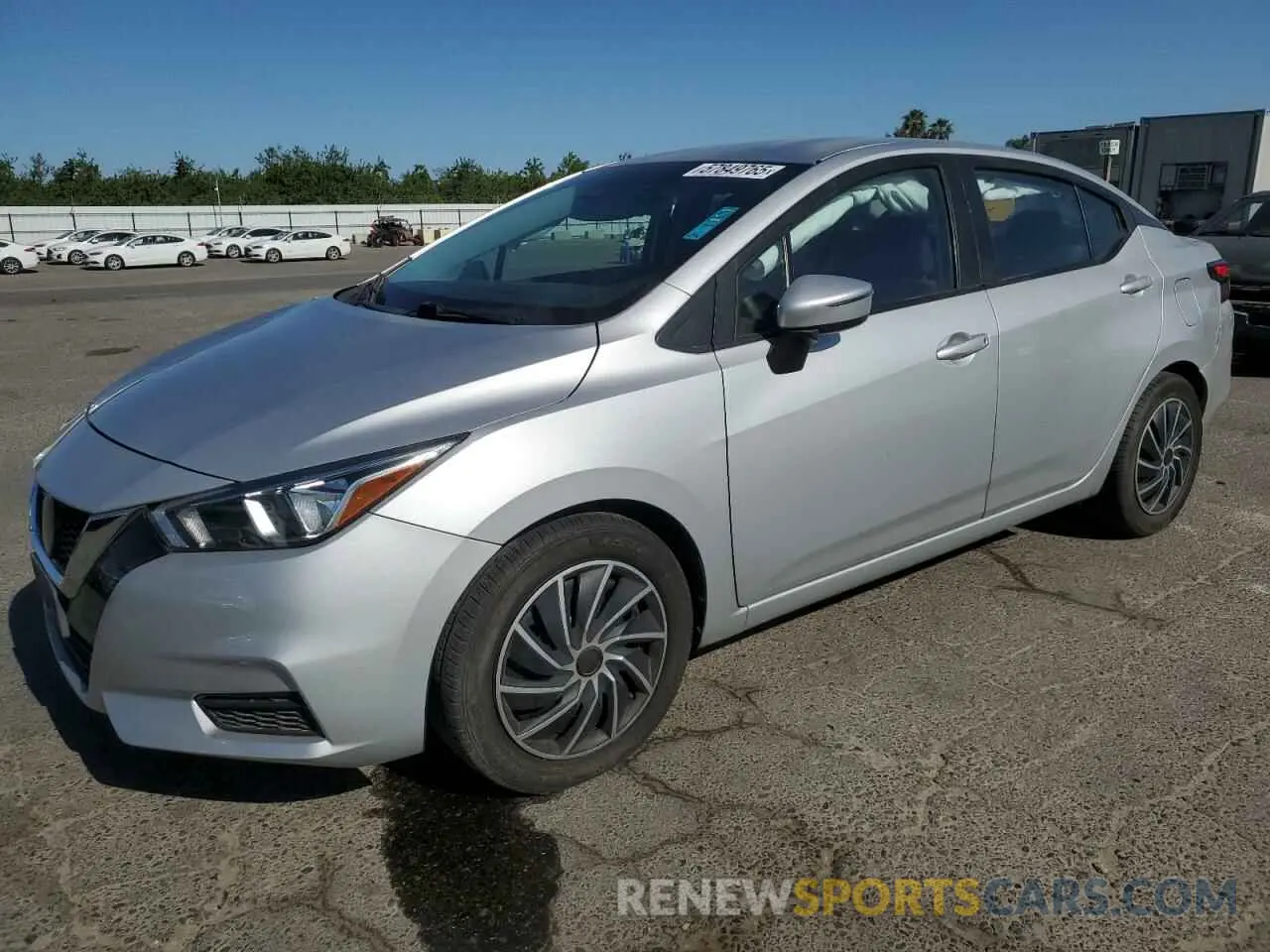 1 Photograph of a damaged car 3N1CN8EVXML867306 NISSAN VERSA 2021
