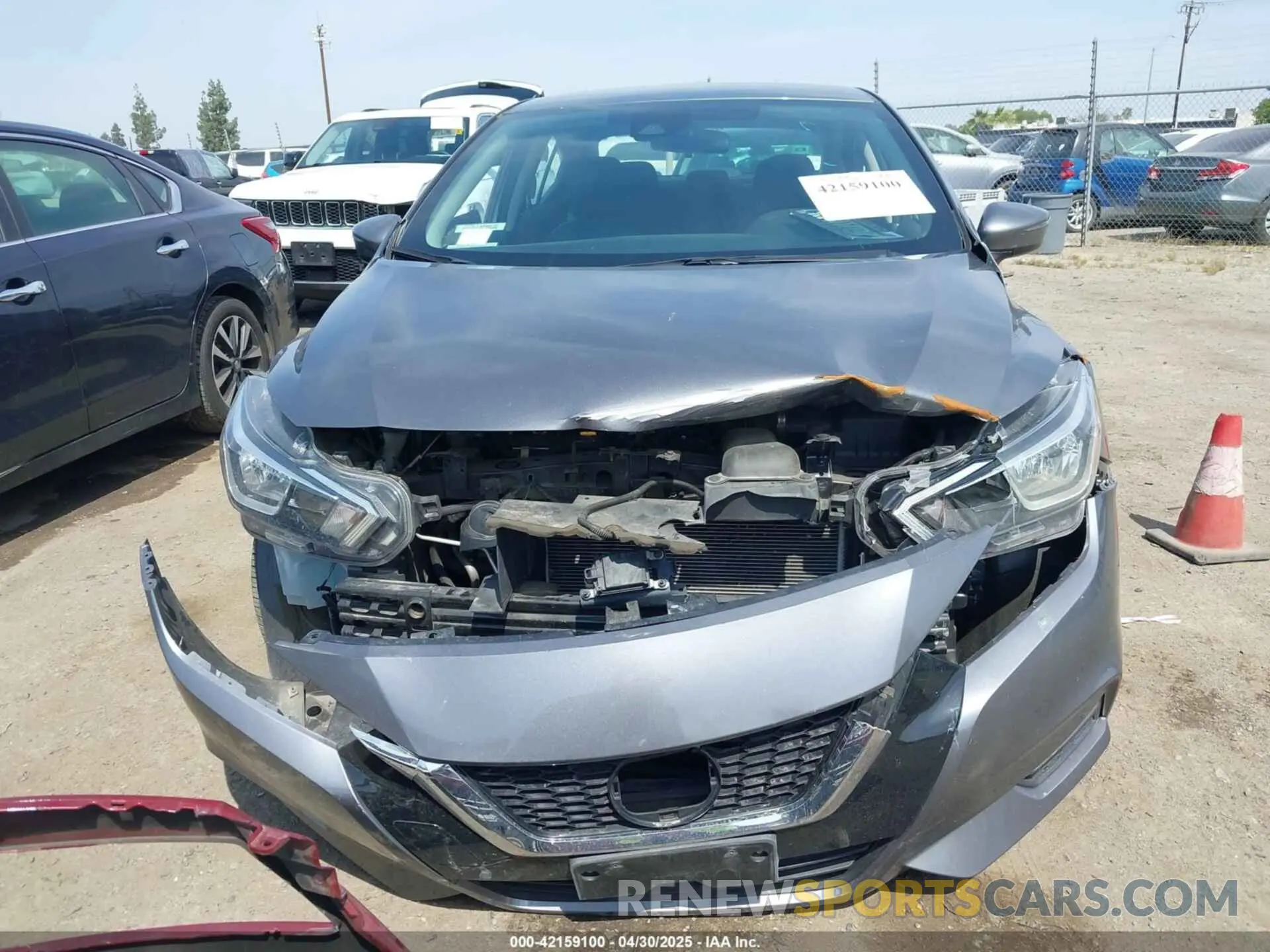 12 Photograph of a damaged car 3N1CN8EVXML868505 NISSAN VERSA 2021