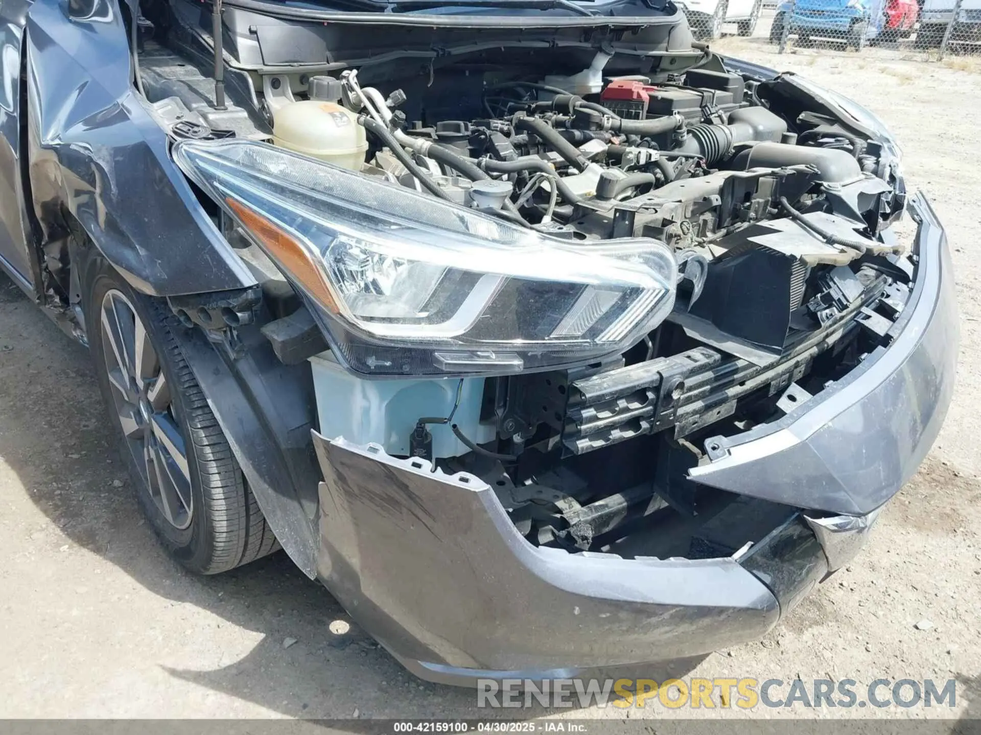 17 Photograph of a damaged car 3N1CN8EVXML868505 NISSAN VERSA 2021
