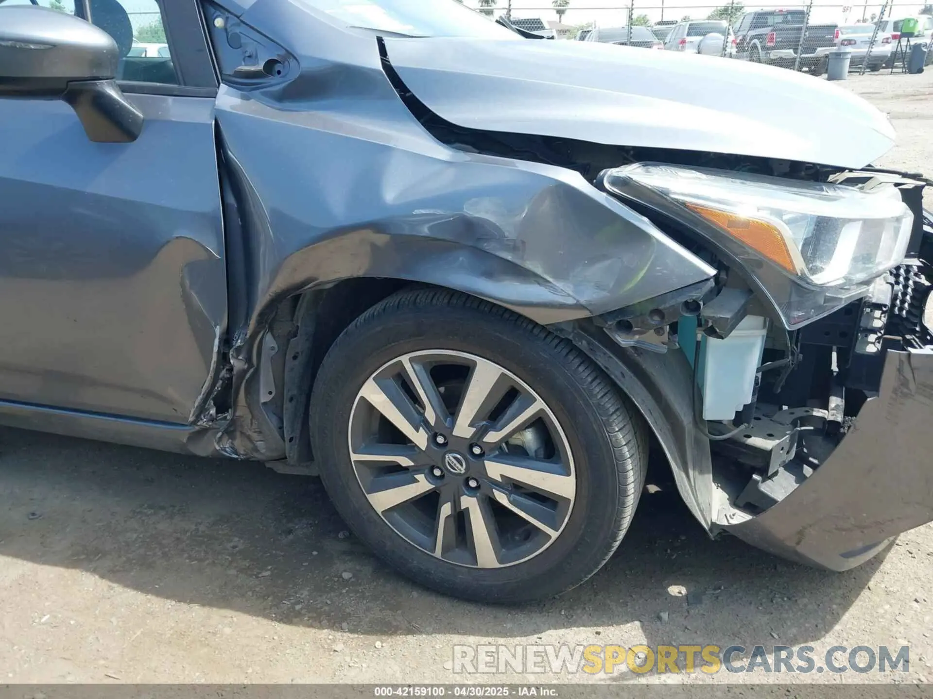 18 Photograph of a damaged car 3N1CN8EVXML868505 NISSAN VERSA 2021