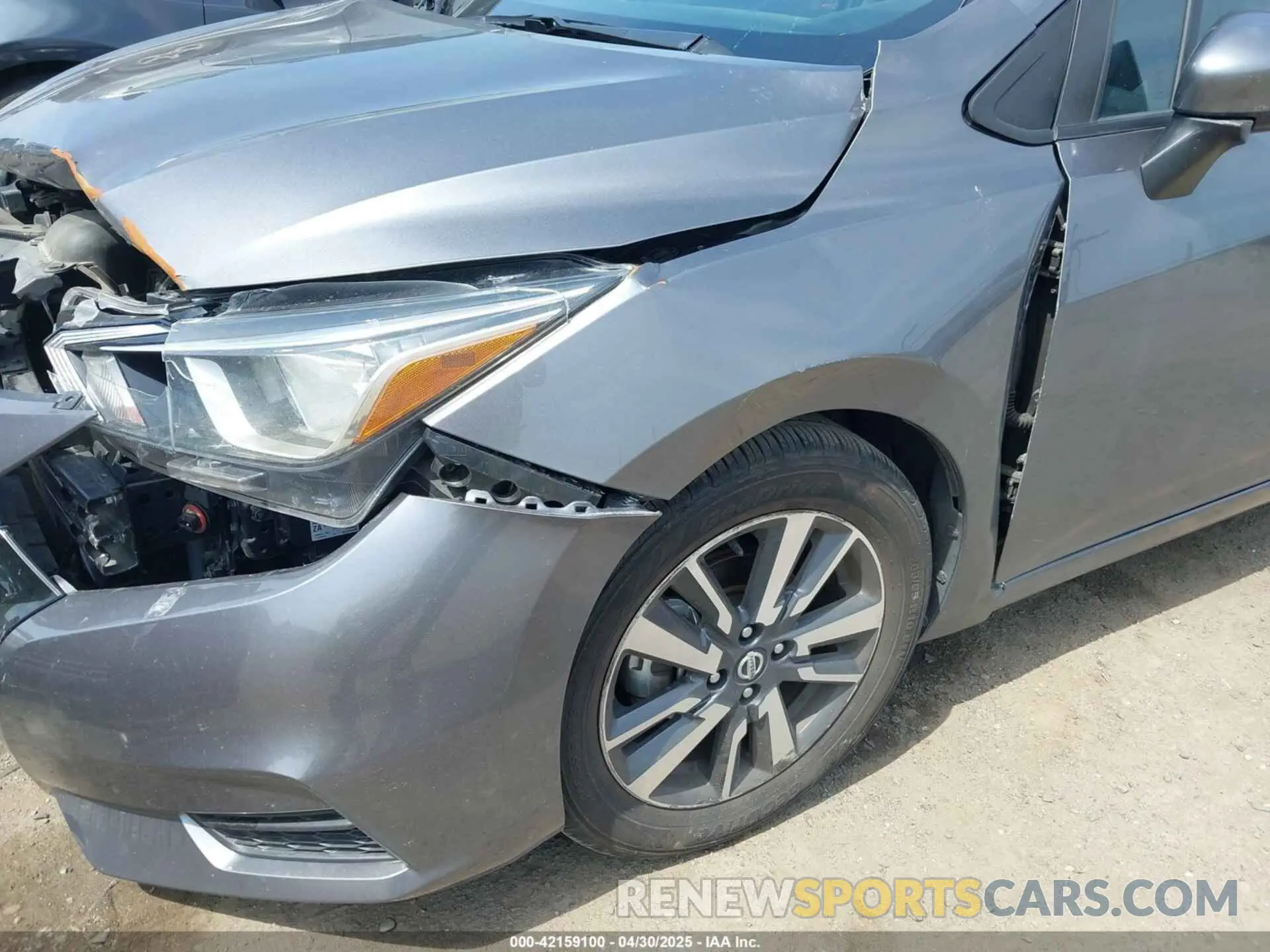 19 Photograph of a damaged car 3N1CN8EVXML868505 NISSAN VERSA 2021