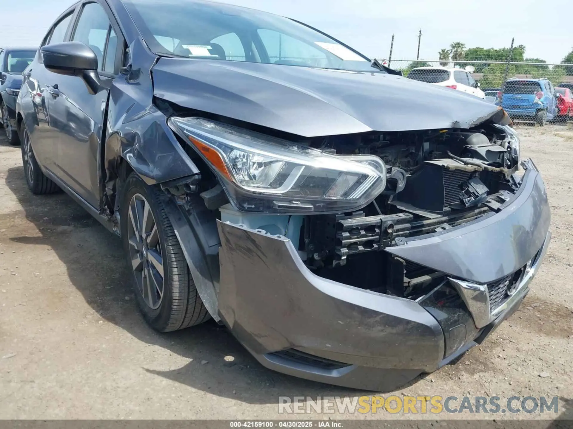 6 Photograph of a damaged car 3N1CN8EVXML868505 NISSAN VERSA 2021