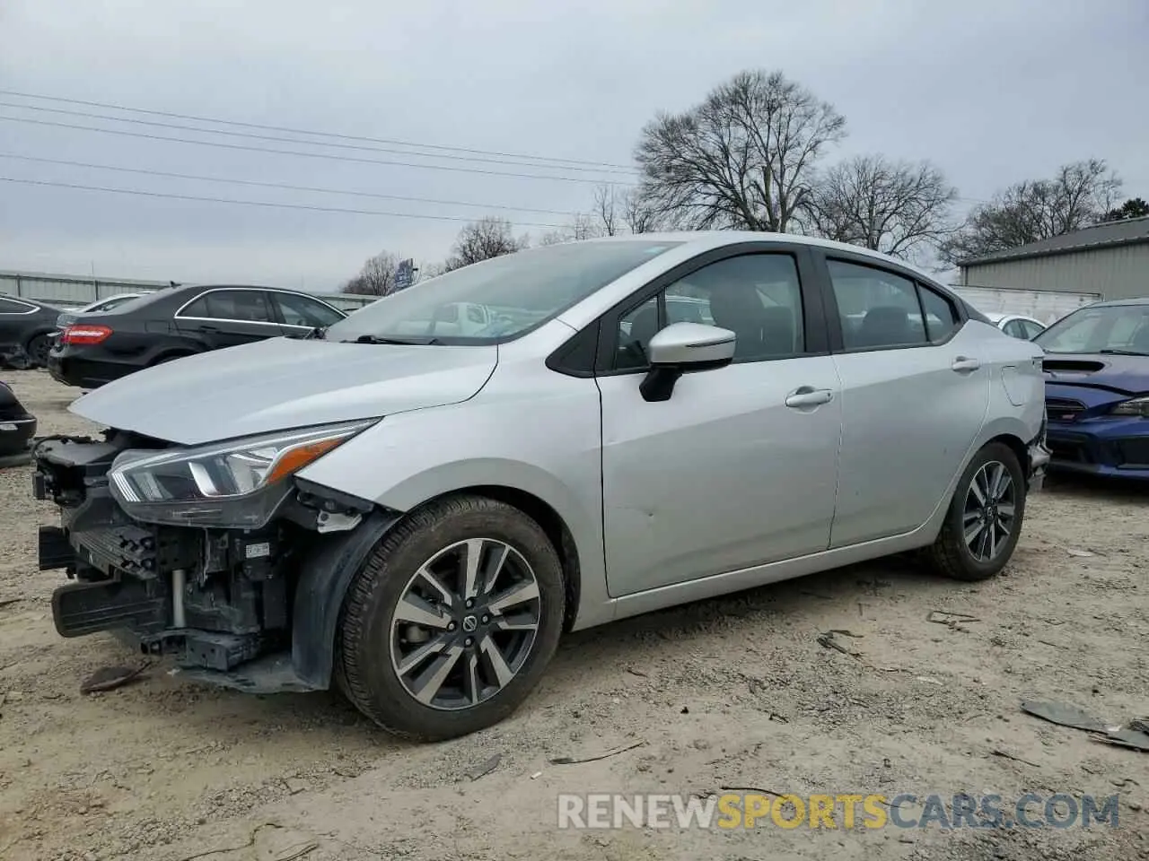 1 Photograph of a damaged car 3N1CN8EVXML873011 NISSAN VERSA 2021