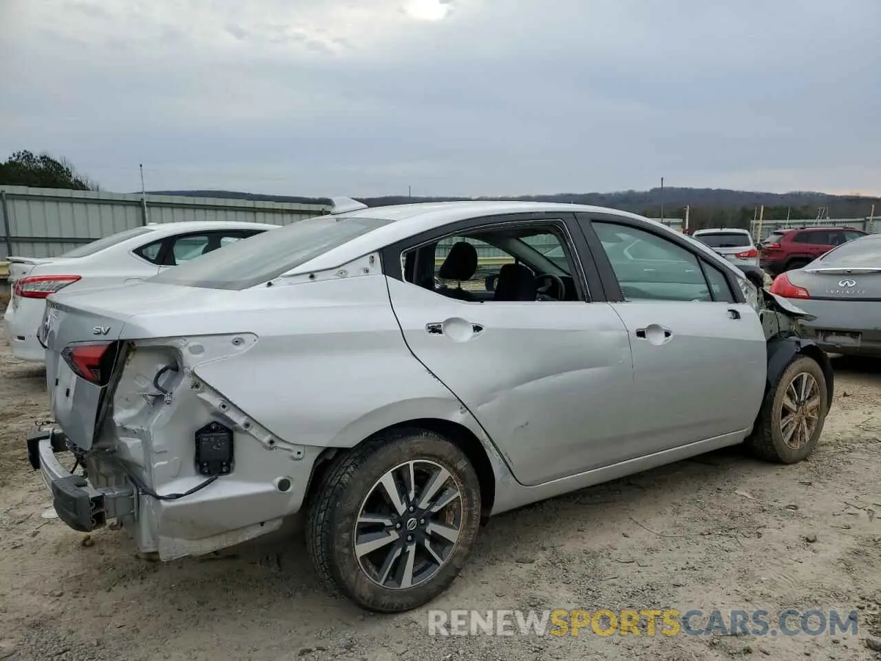 3 Photograph of a damaged car 3N1CN8EVXML873011 NISSAN VERSA 2021