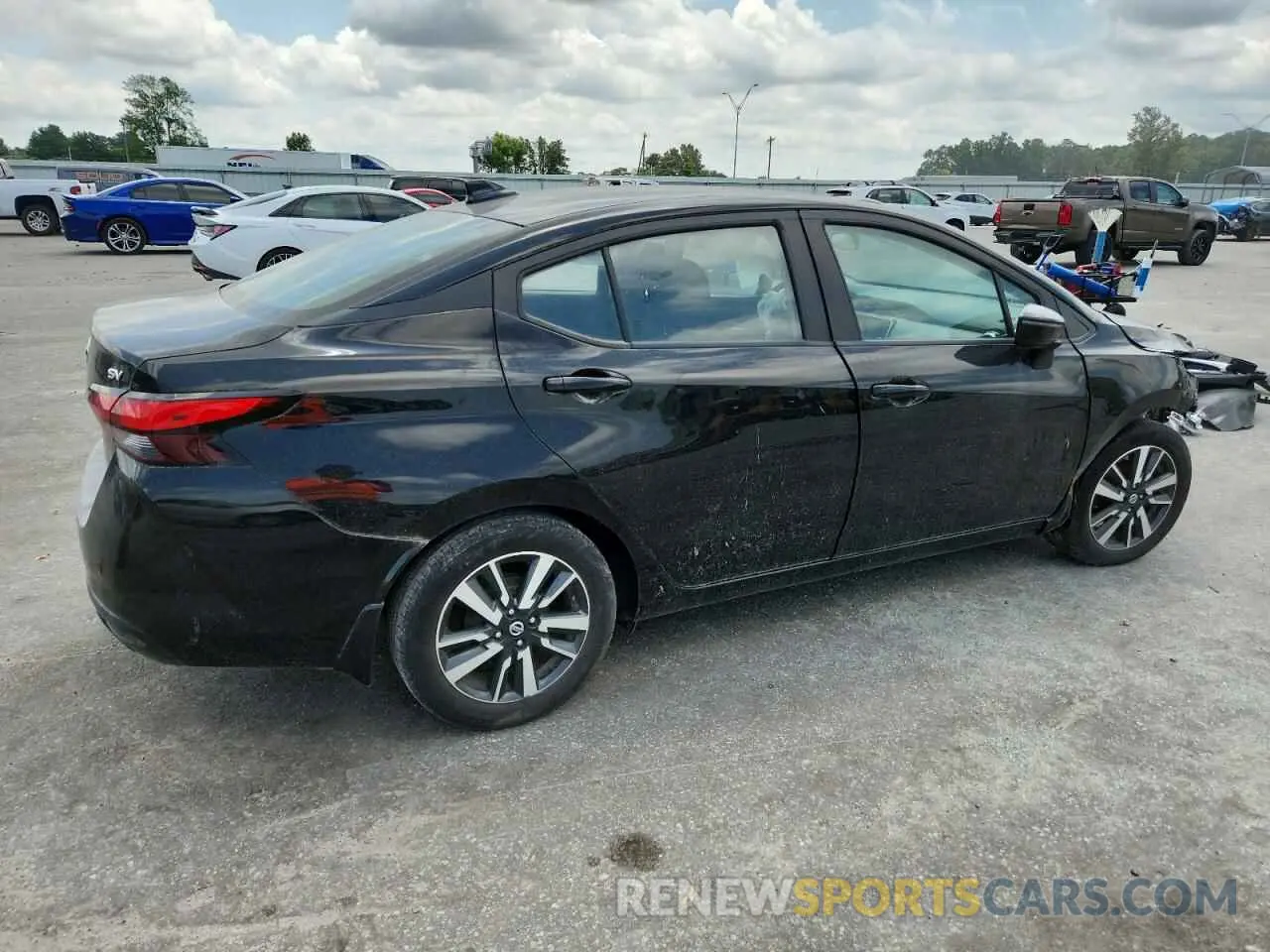 3 Photograph of a damaged car 3N1CN8EVXML881853 NISSAN VERSA 2021