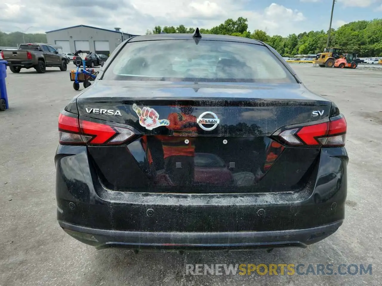 6 Photograph of a damaged car 3N1CN8EVXML881853 NISSAN VERSA 2021